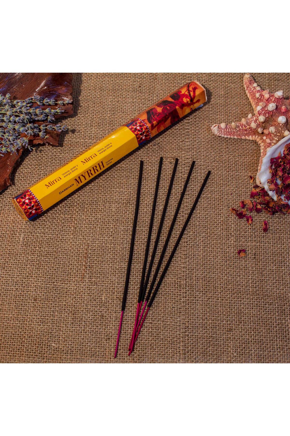 Darshan Myrrh Hexa 20 Pcs Stick Incense