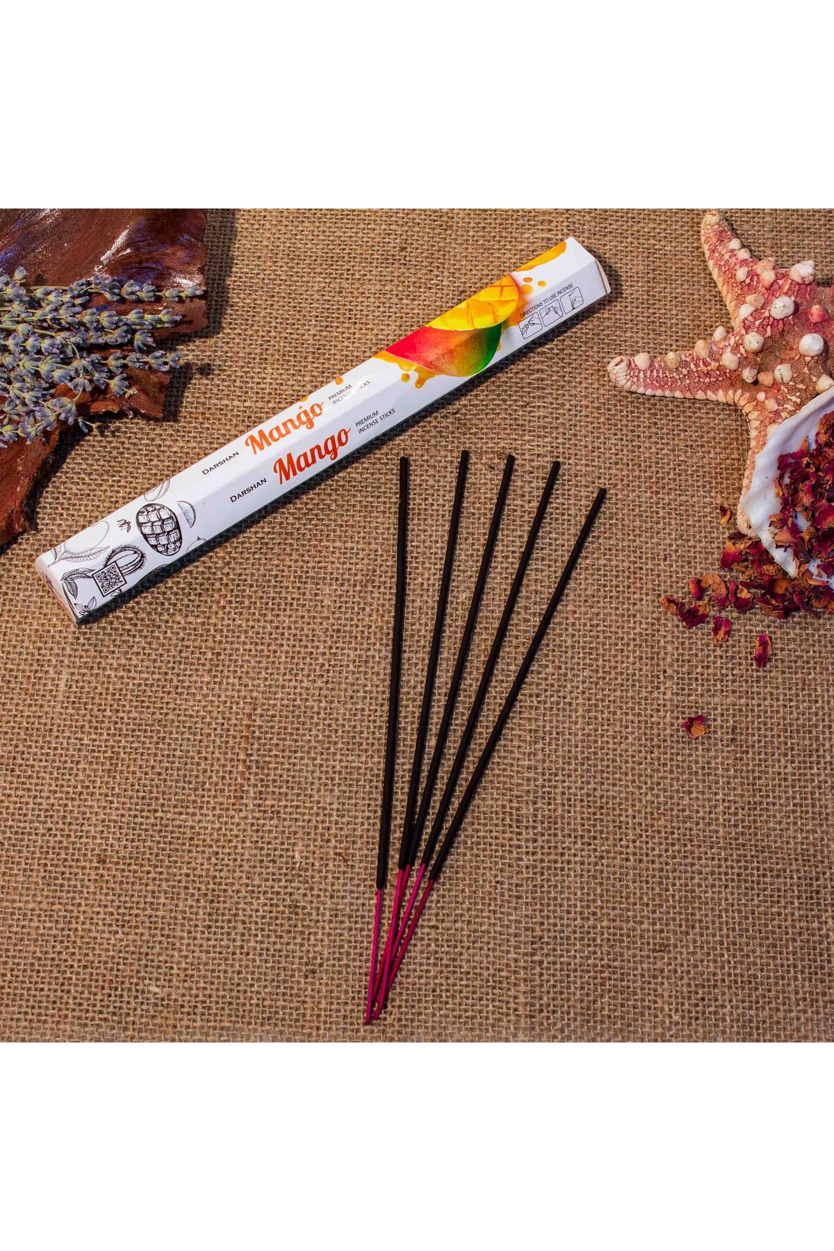 Darshan Mango Hexa 20 Pcs Stick Incense