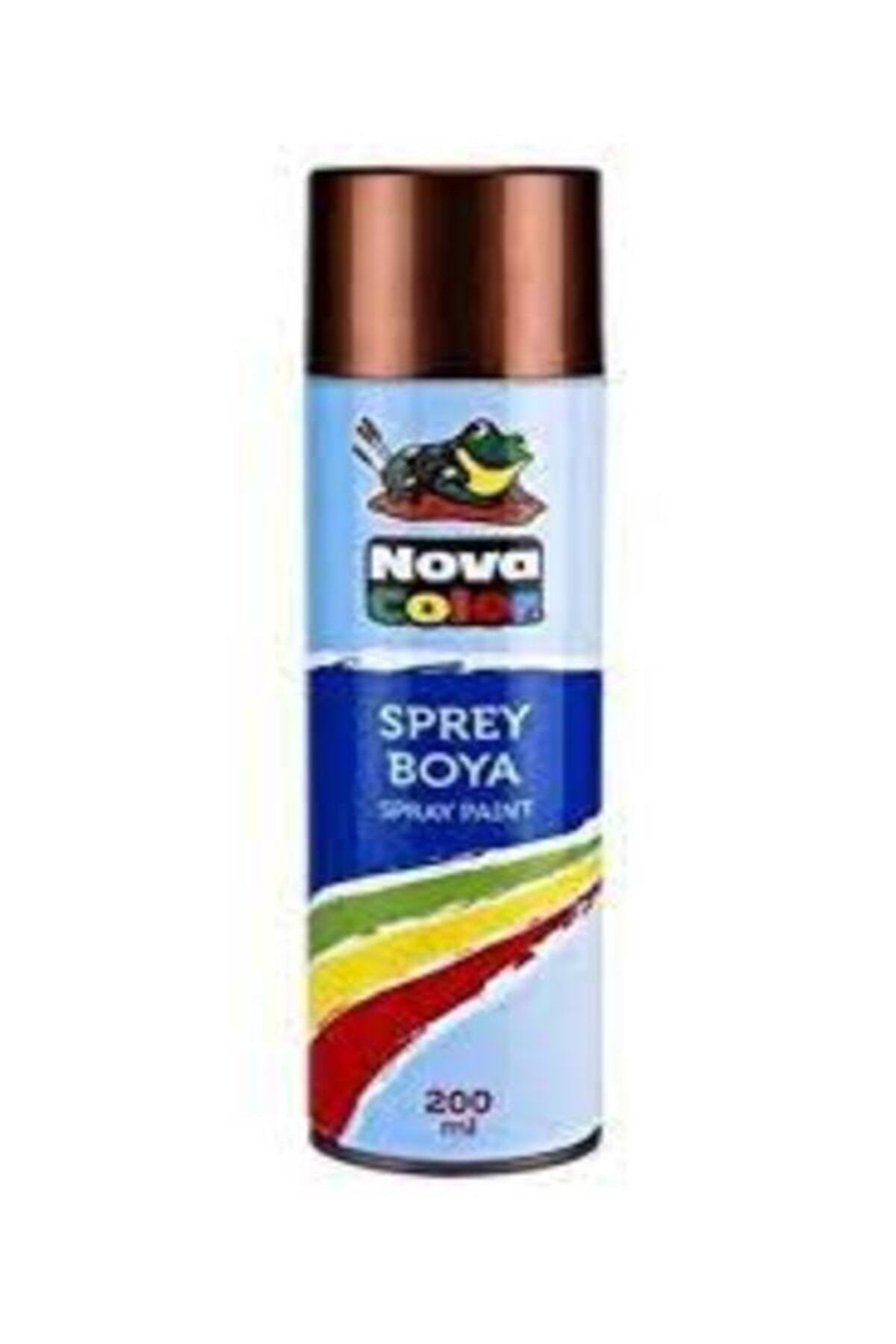 Nova Color Akrilik Sprey Boya Bakır 400ml
