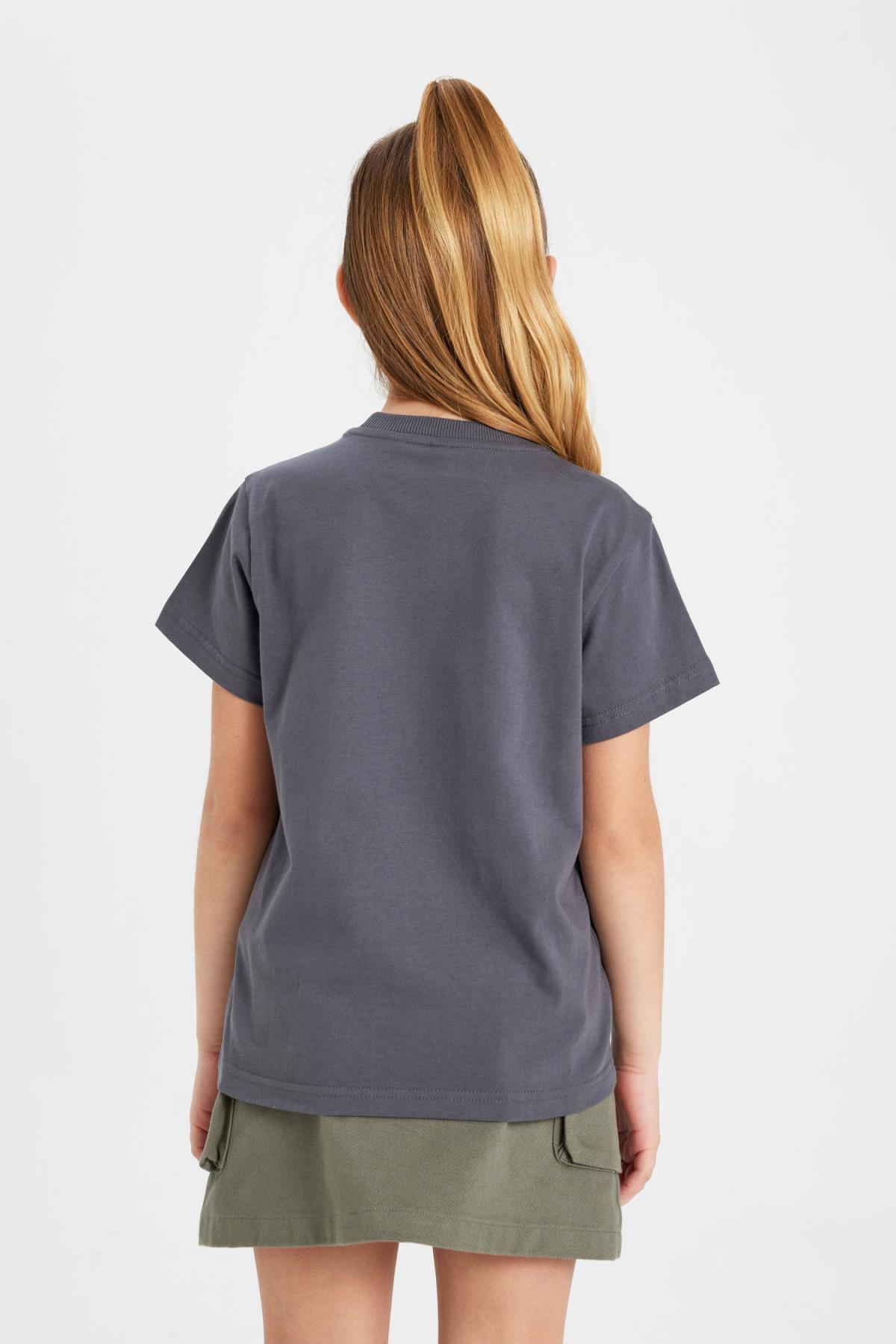 تی شرت دخترانه دفاکتو | B5088A824SM Defacto - Image 5