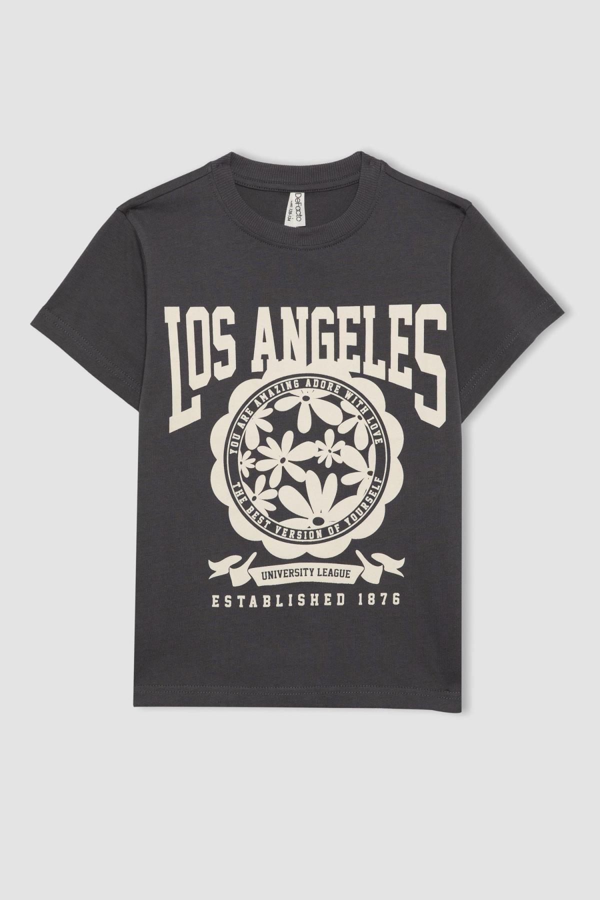 تی شرت دخترانه دفاکتو | B5088A824SM Defacto - Image 6