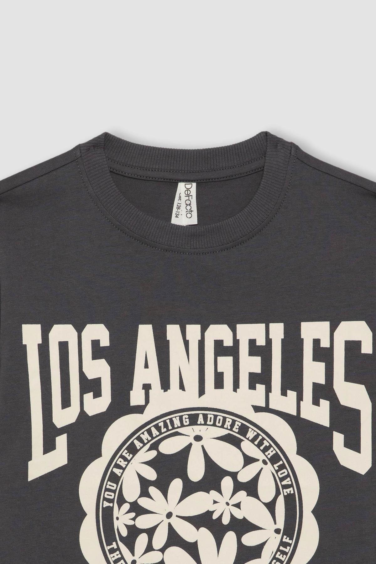 تی شرت دخترانه دفاکتو | B5088A824SM Defacto - Image 7