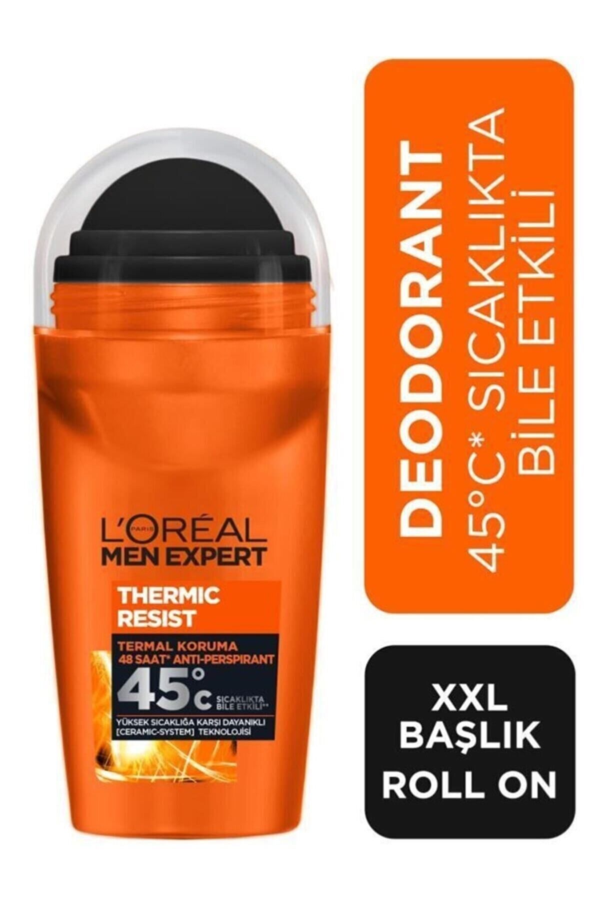 L'Oreal Paris Men Expert Erkek Deodorant Termal Koruma Roll On 50 Ml