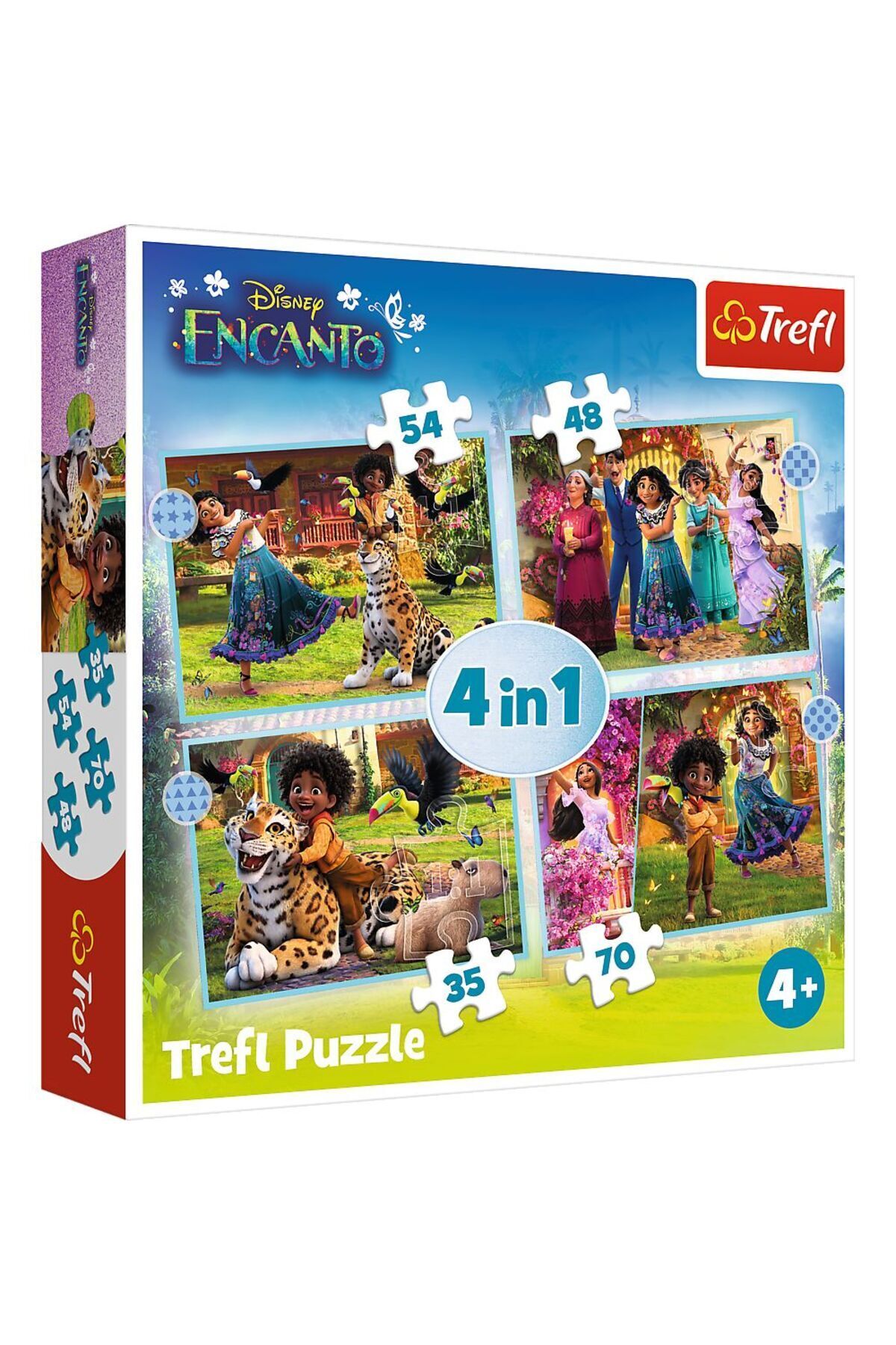 PUZZLE-34615Disney Encanto 4in1 Puzzle