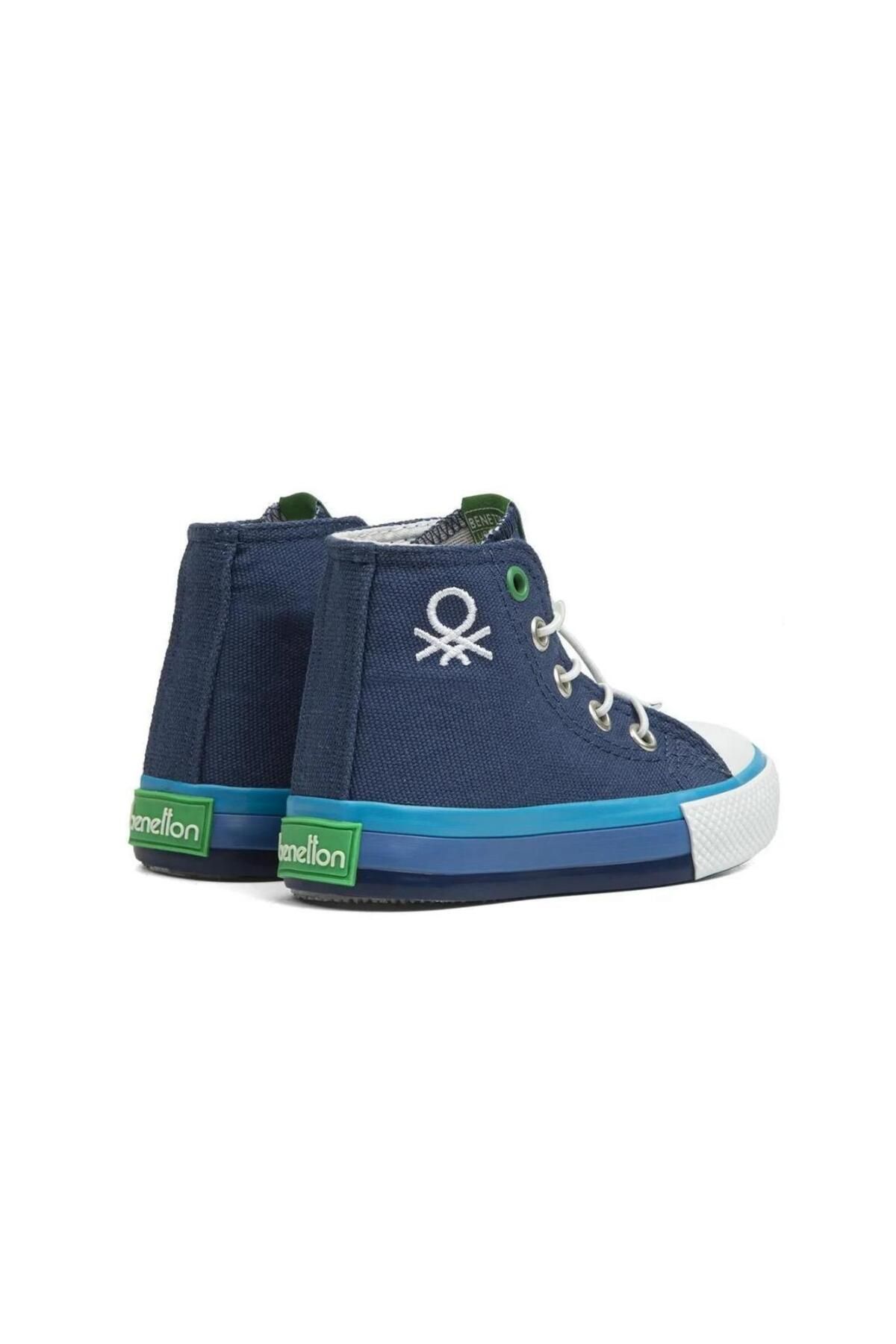 Benetton-3394 أبيض - حذاء رياضي للأطفال 2