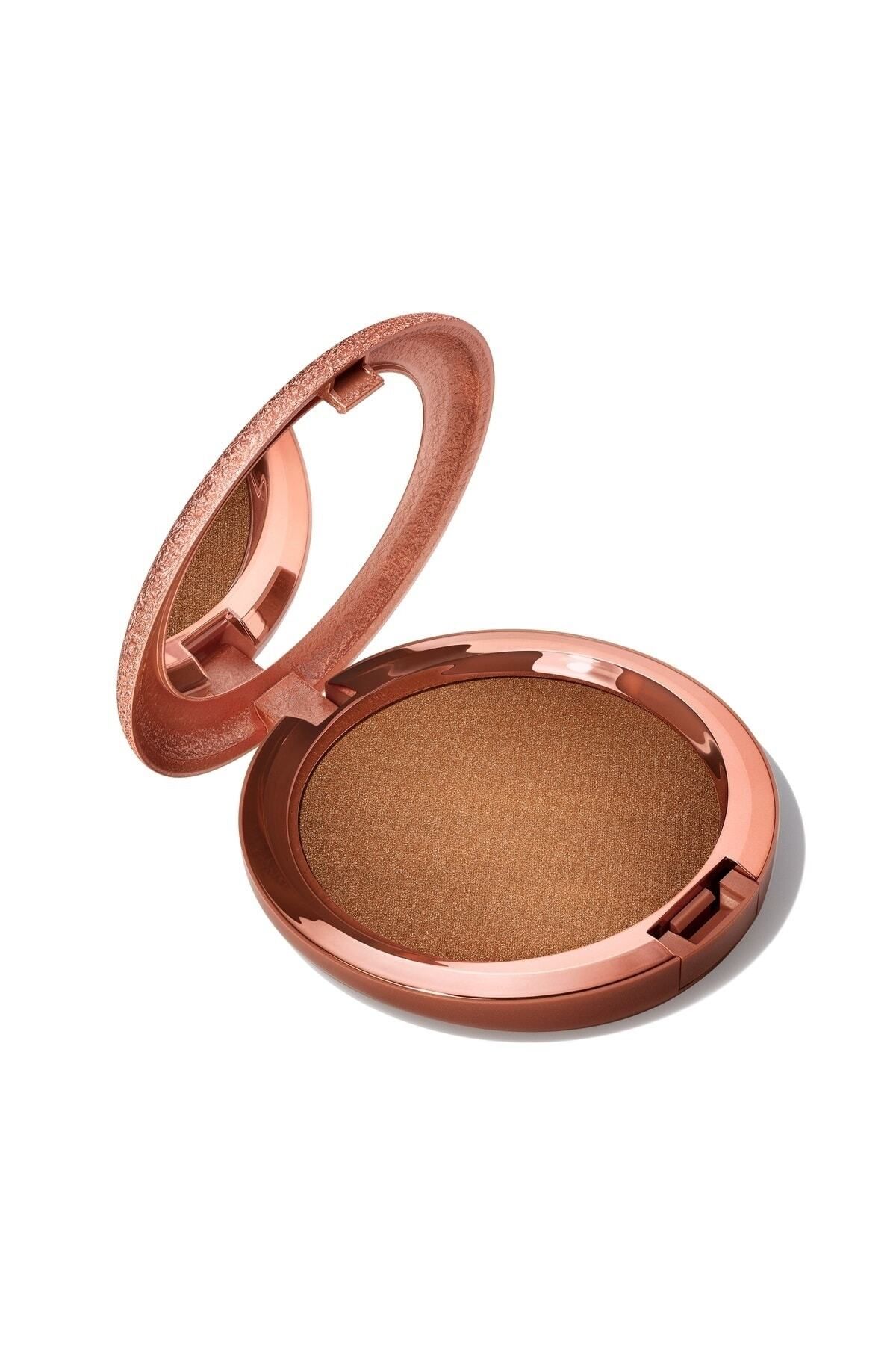 Mac Skinfinish Sunstruck Matte Bronzer Кремовая пудра с сияющим глубоким золотистым цветом-8 Gr-773602690244 116035