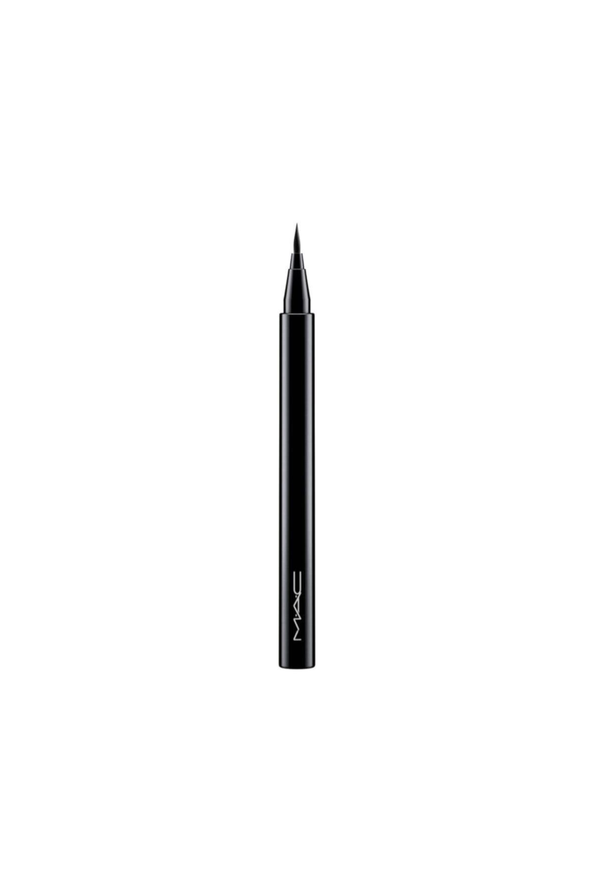 Mac مداد چشم 24 ساعته با قلم مو Brushstroke مشکی