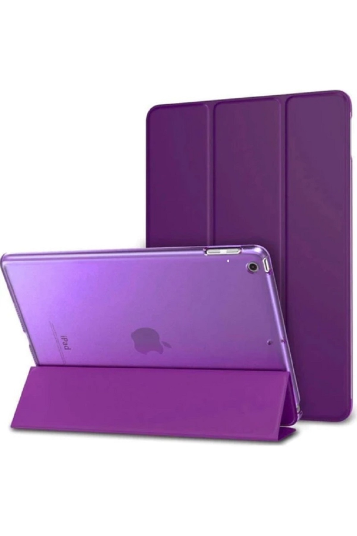 Ipad Air 3rd generation 10.5 Inch Compatible Hard P.c Back Cover with Horizontal Stand Smart Case with Sleep Mode