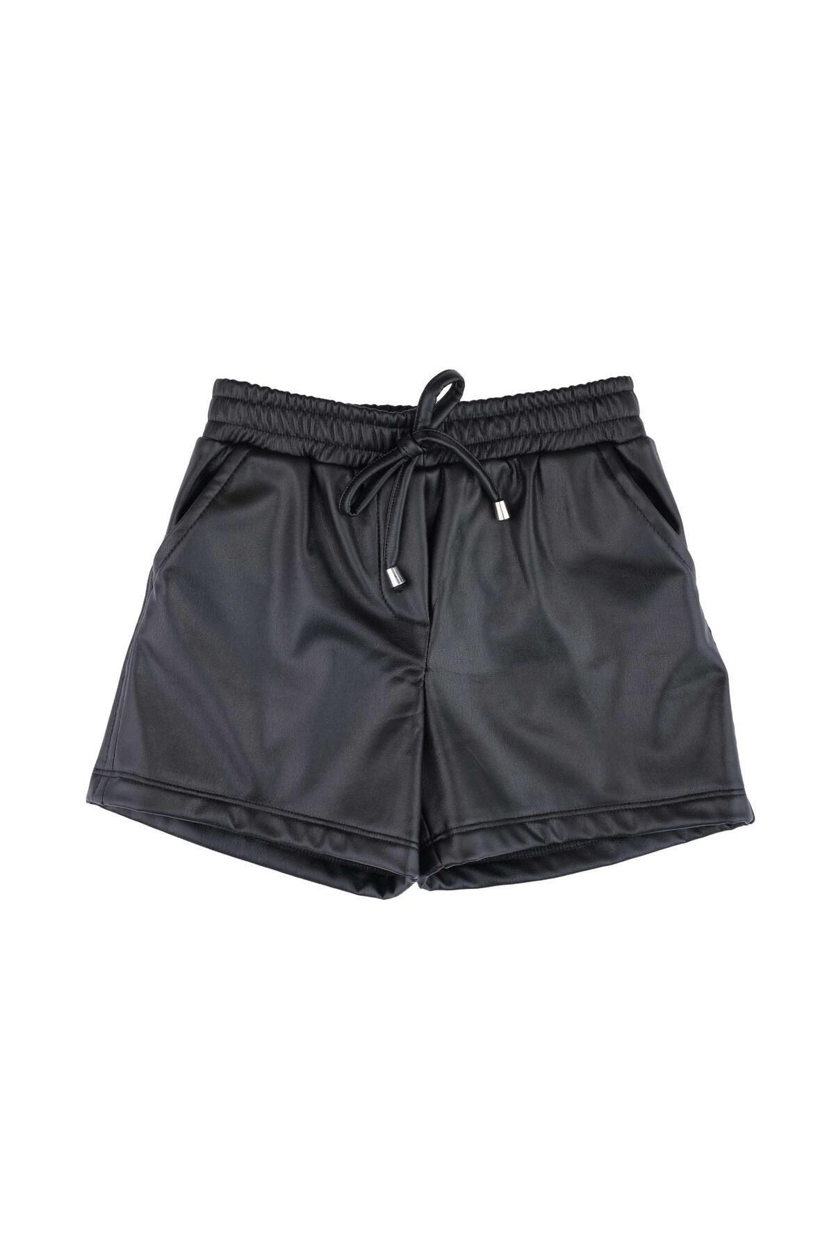 best kids-Girls' Black Shorts 2