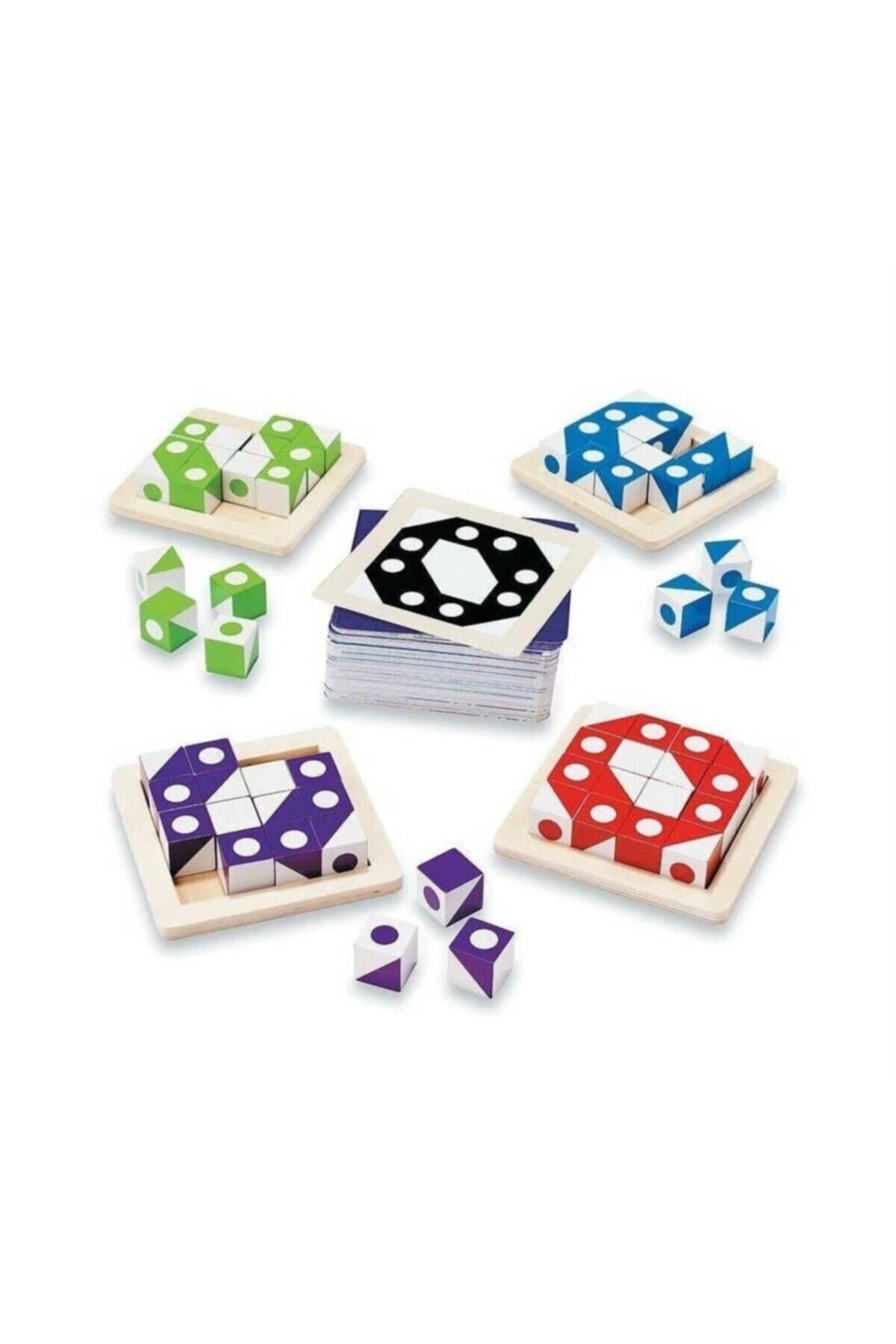 Redka Akıl Oyunları-Colorful Cubes Q-bitz Mindware Mind and Intelligence Game 2