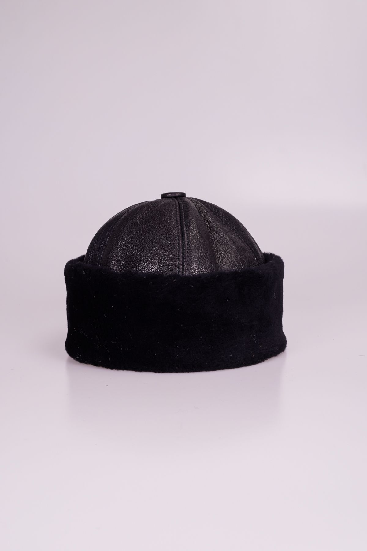 tahiroğlu deri 1987 Pălărie Din Piele Naturală De Oaie Unisex - L