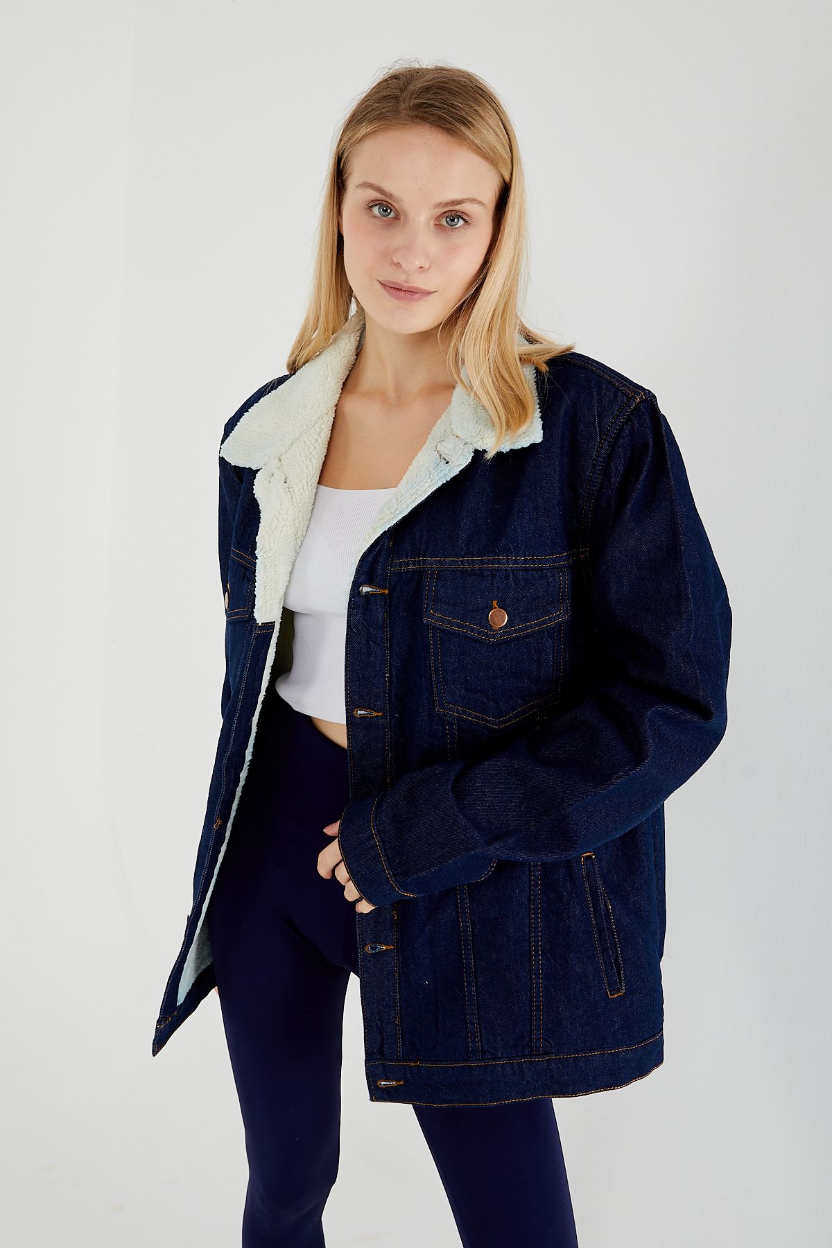 Denim jacket deals coat