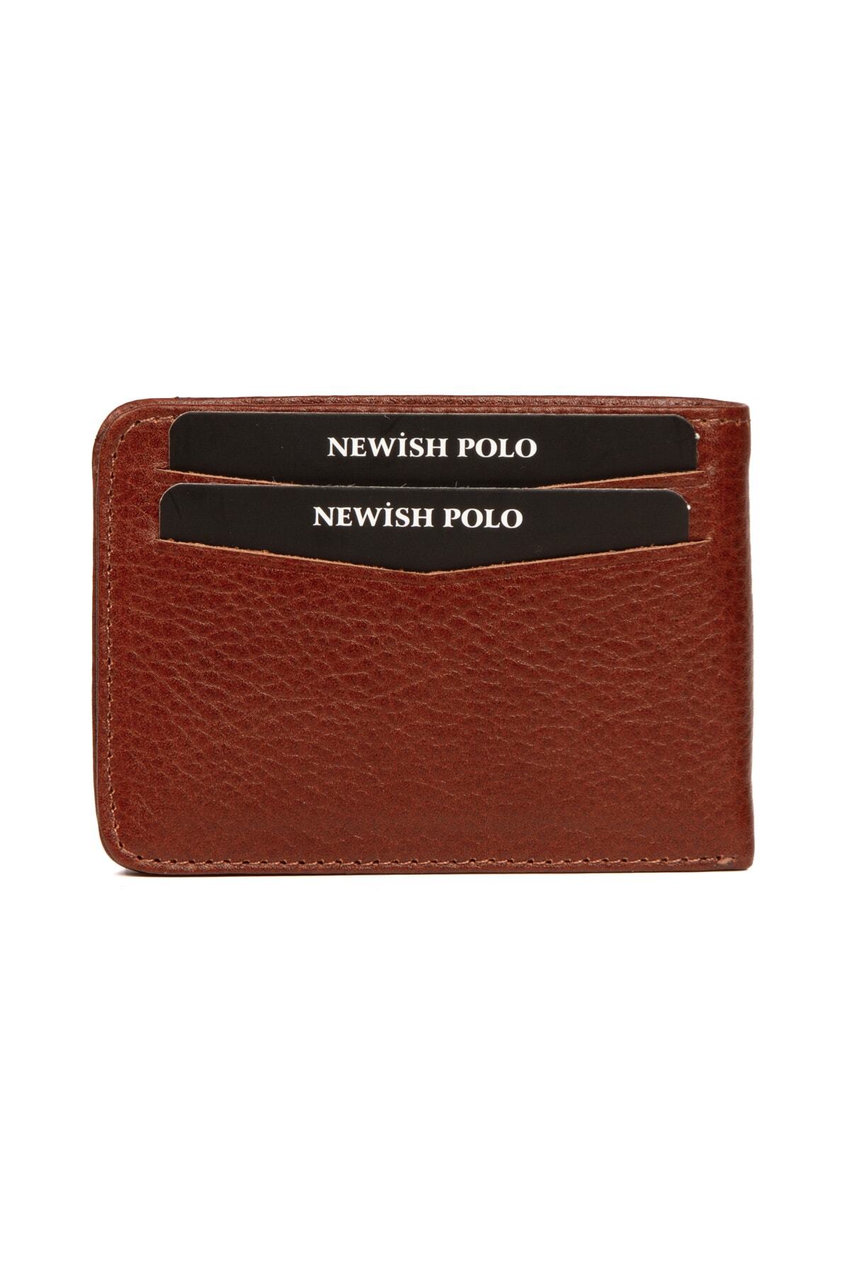 کیف پول مردانه قهوه ای Newish | Yatay-NWP102 اورجینال - تصویر 3