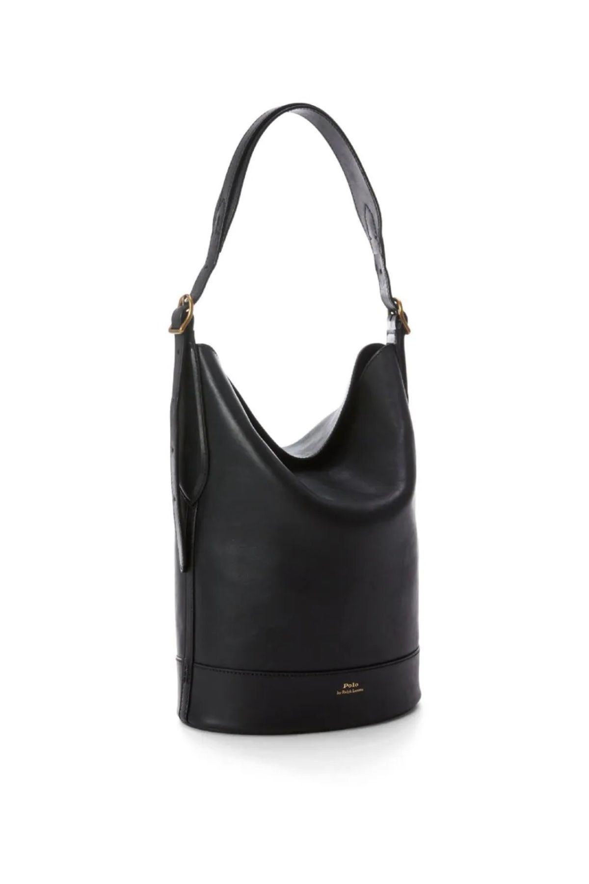 Ralph lauren black shoulder bag sales