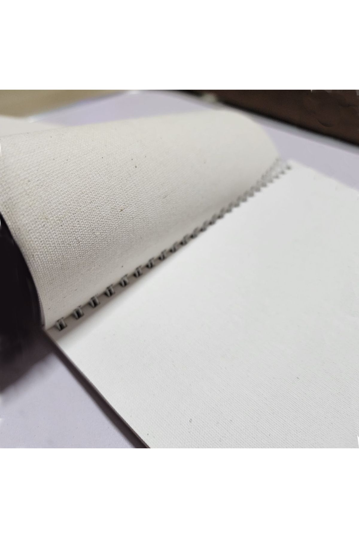 Bordosanat-Cobain Canvas Pad Canvas Cloth Notebook A4 (224GR GESSOLU) with Size Options 2