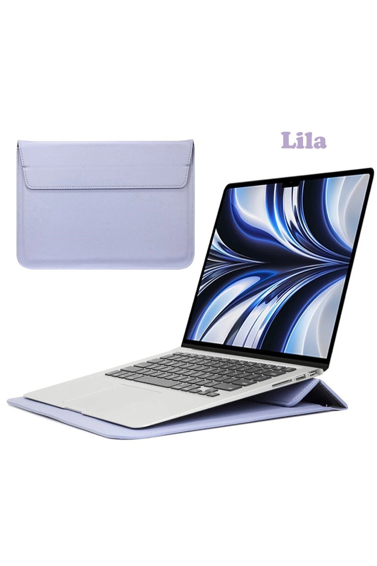 TEKNETSTORE Apple Macbook Pro 14 inç M3 A2992 A2918 Uyumlu Deri