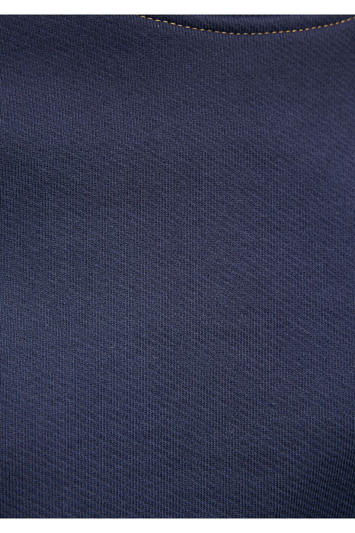 Mavi Navy Blop Crop Sweatshirt 1S10070-82458