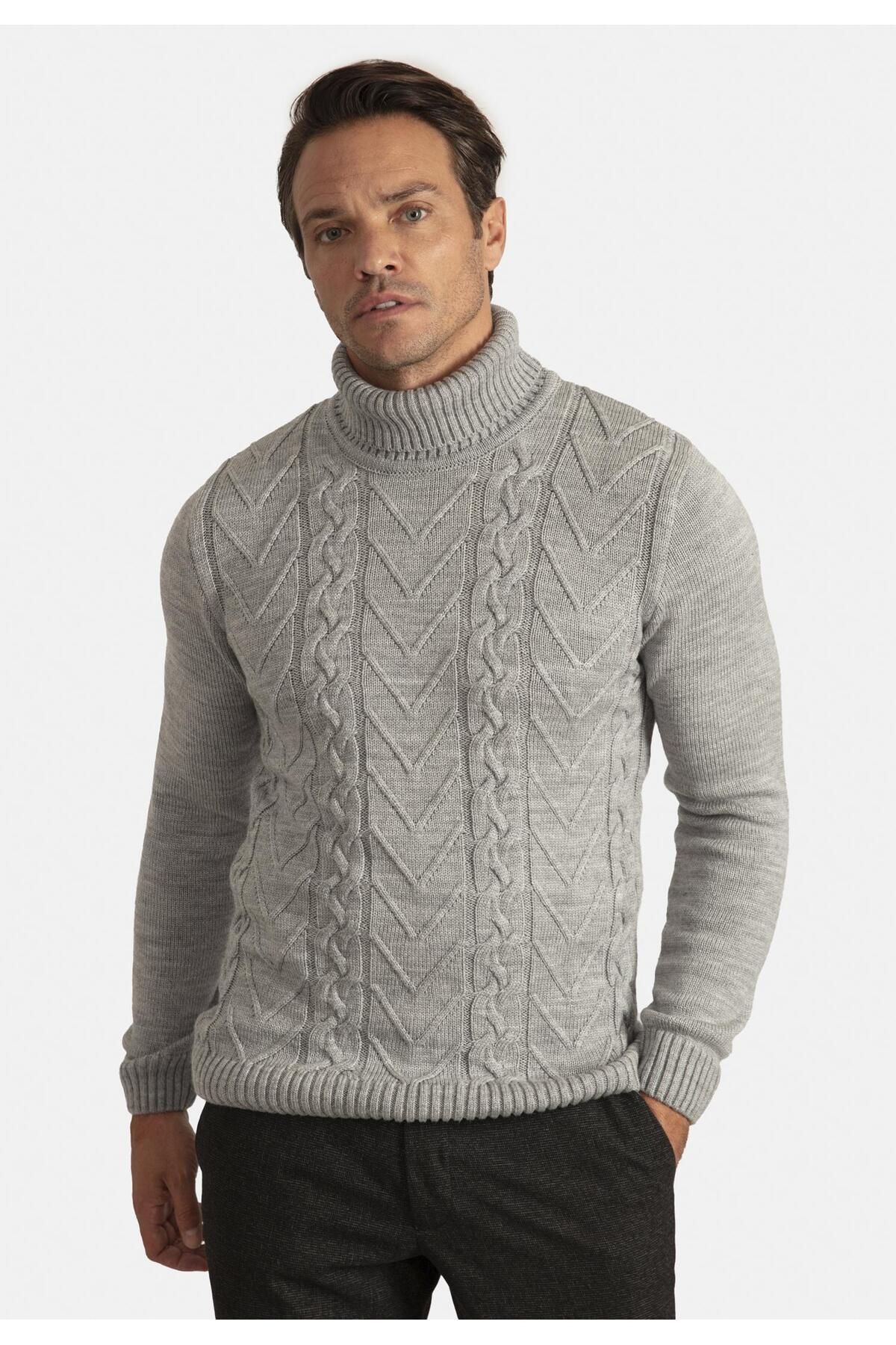Knitted turtleneck new arrivals men