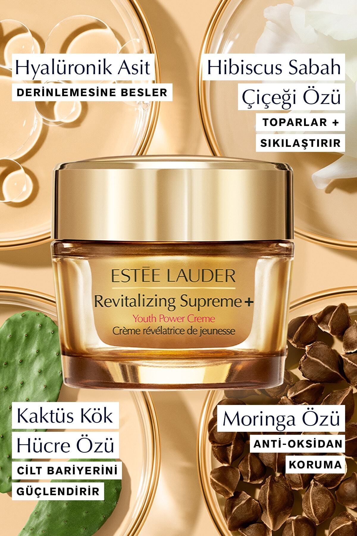 Estee Lauder کرم مرطوب کننده قدرت جوانی Revitalizing Supreme Youth Power Soft Creme 50 میلی لیتر