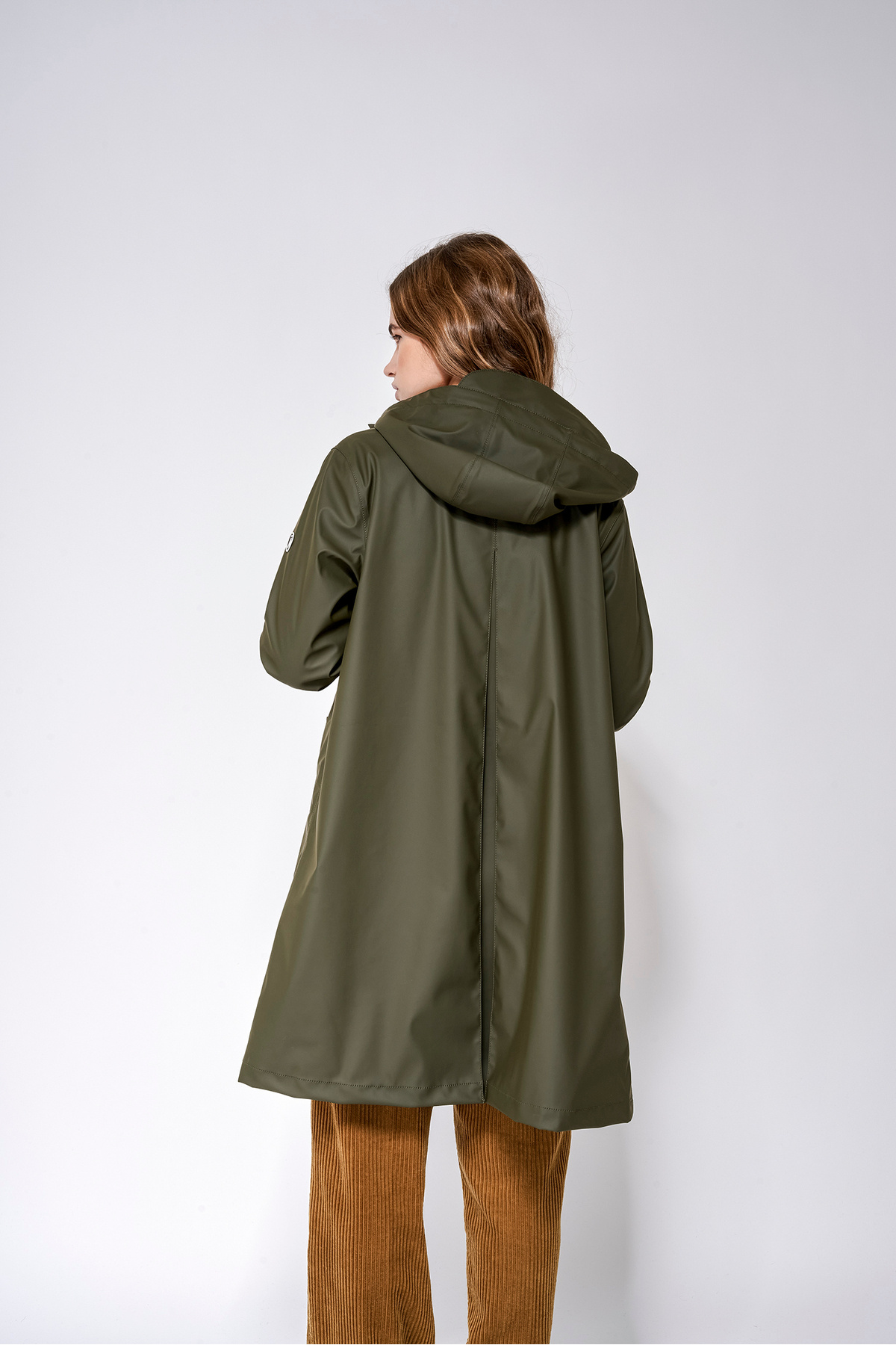 Tanta Rainwear TANTA NUOVOLA KADIN YAĞMURLUK HAKİ görsel 6