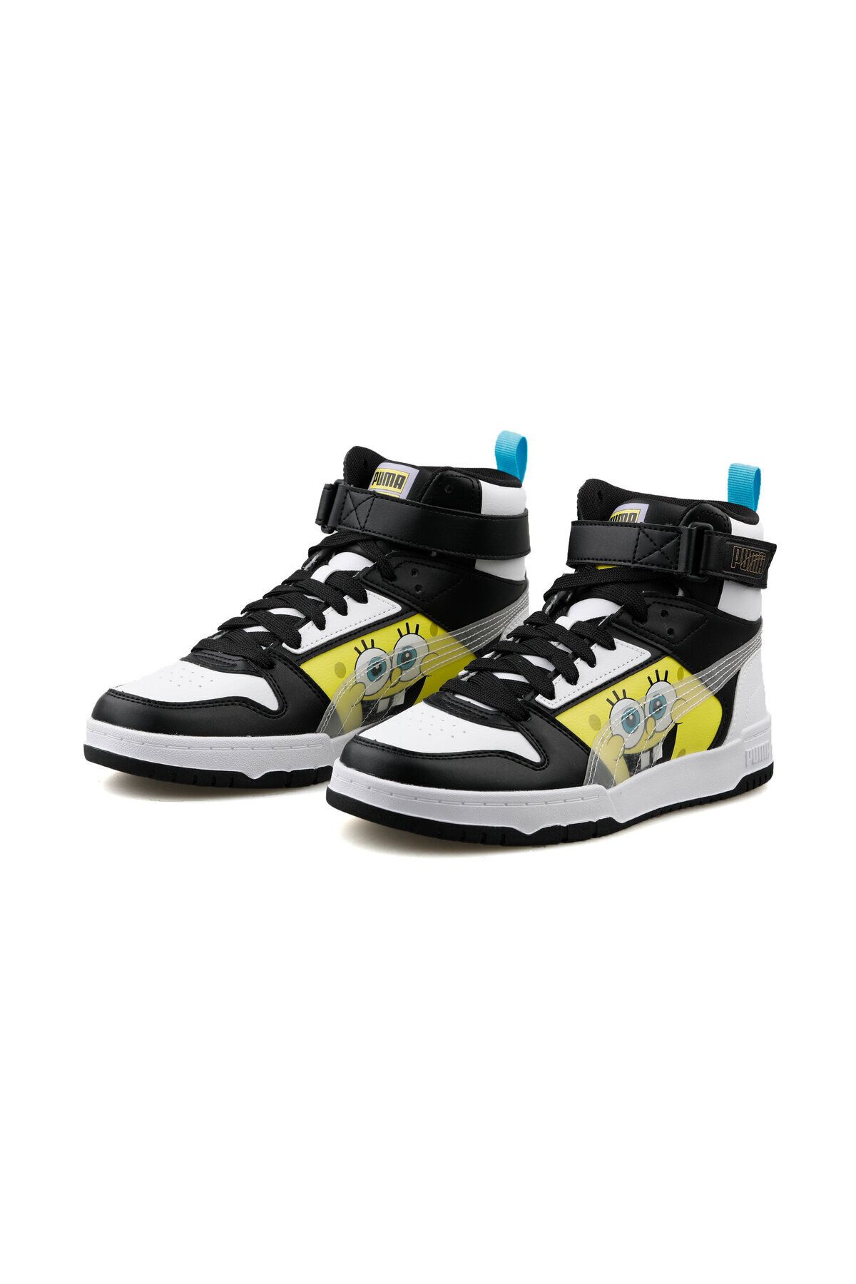 اسنیکر سفید مردانه و زنانه بازی قرمز SpongeBob Jr Pu Puma