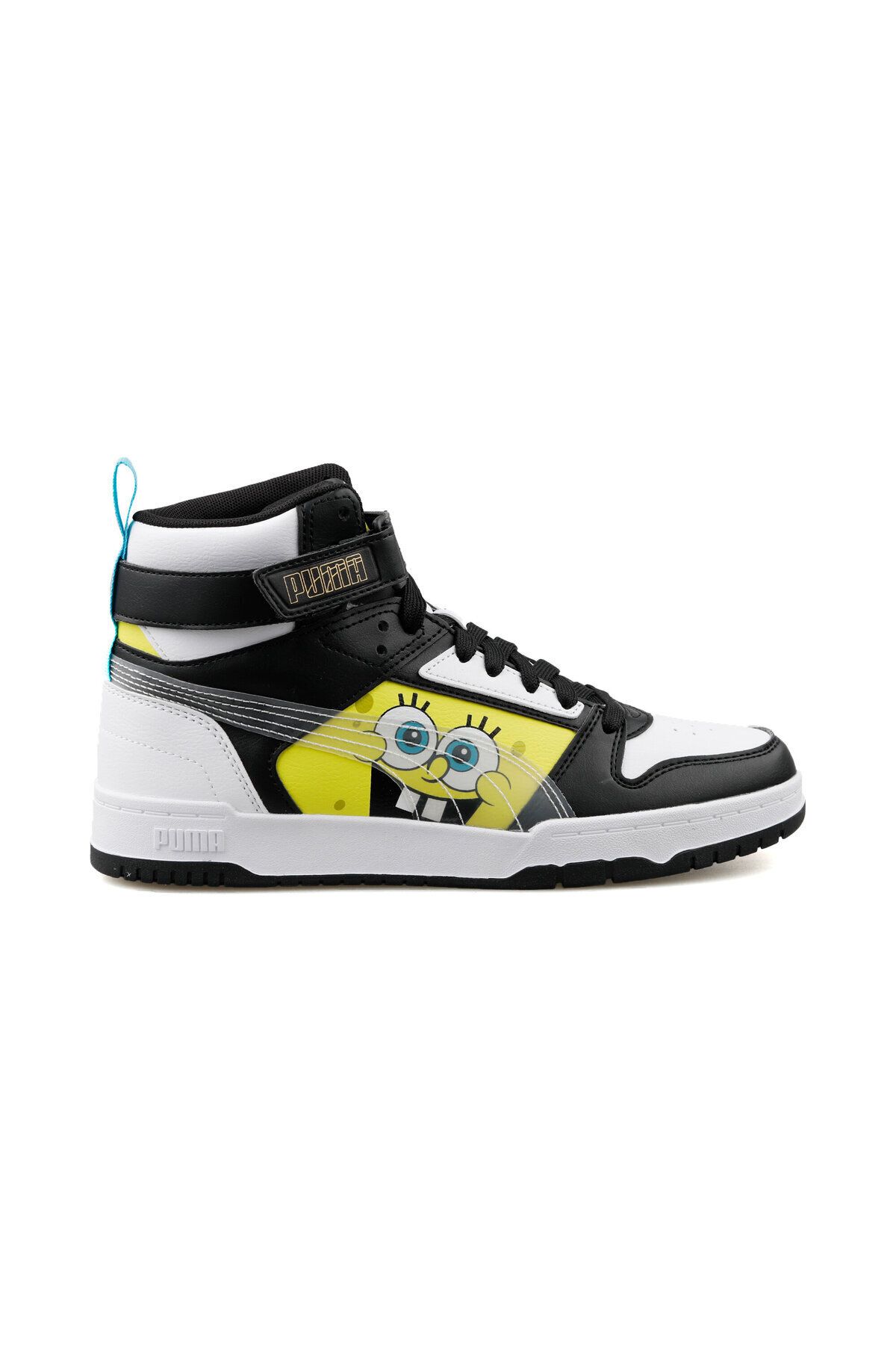 اسنیکر سفید مردانه و زنانه بازی قرمز SpongeBob Jr Pu Puma