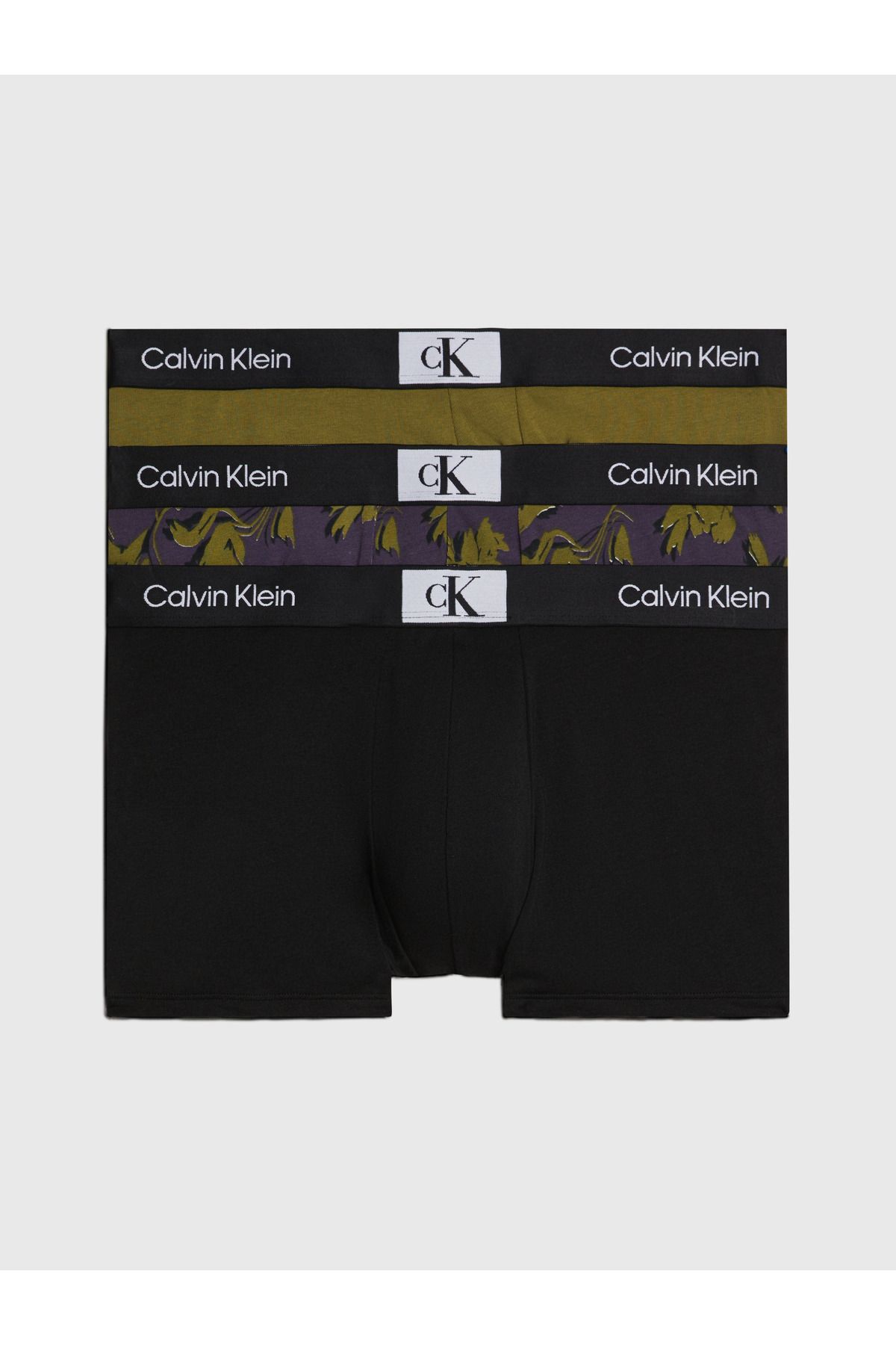 Calvin Klein Boxer Shorts Green Trendyol
