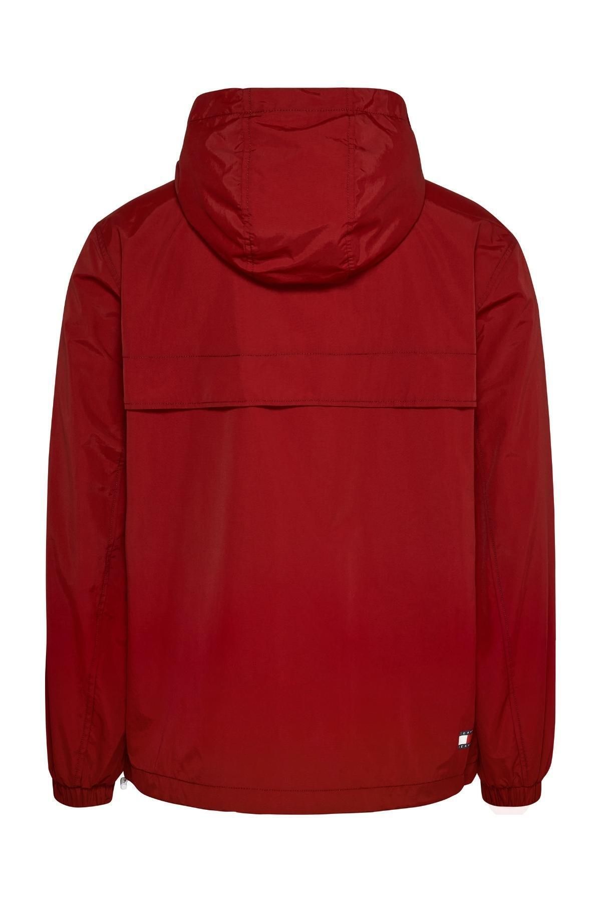 Red 2025 hilfiger jacket