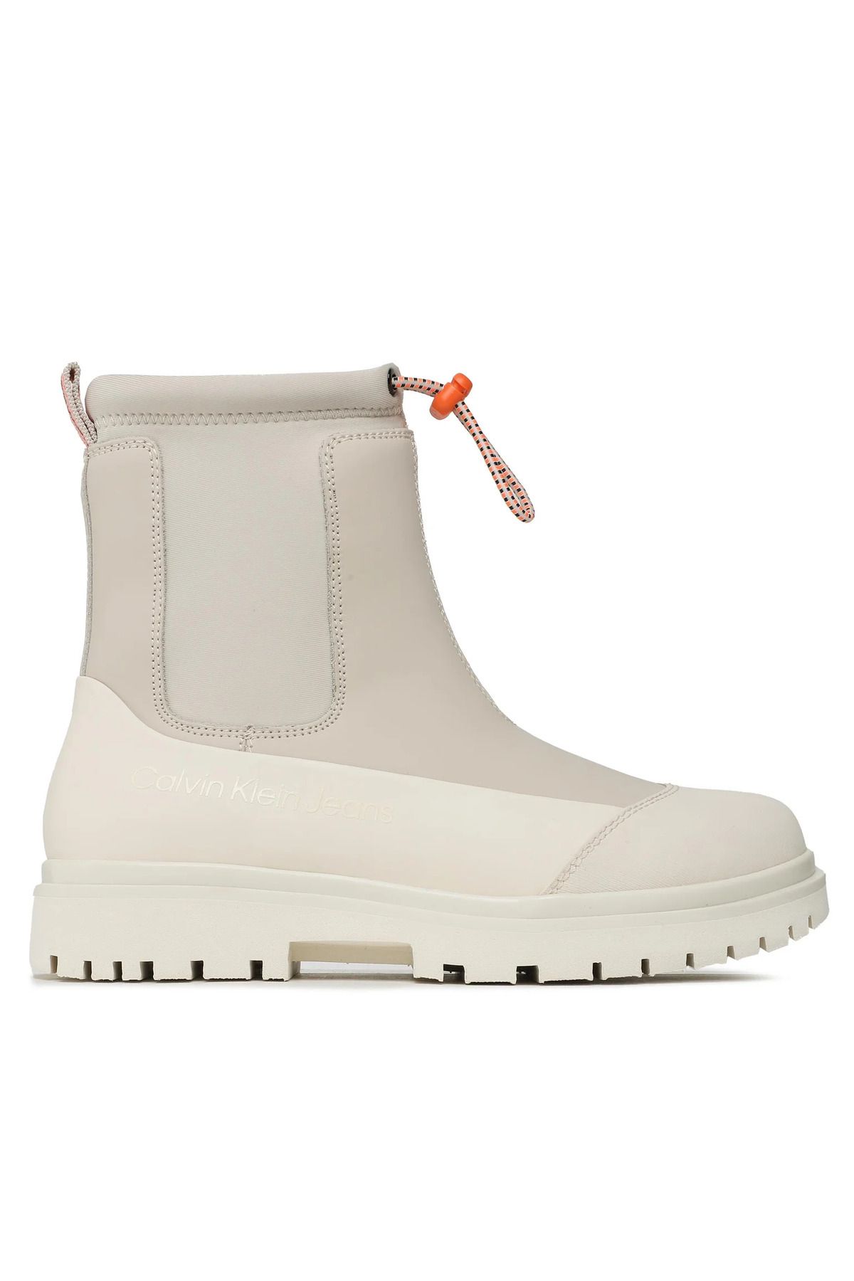 Calvin klein hot sale white boots