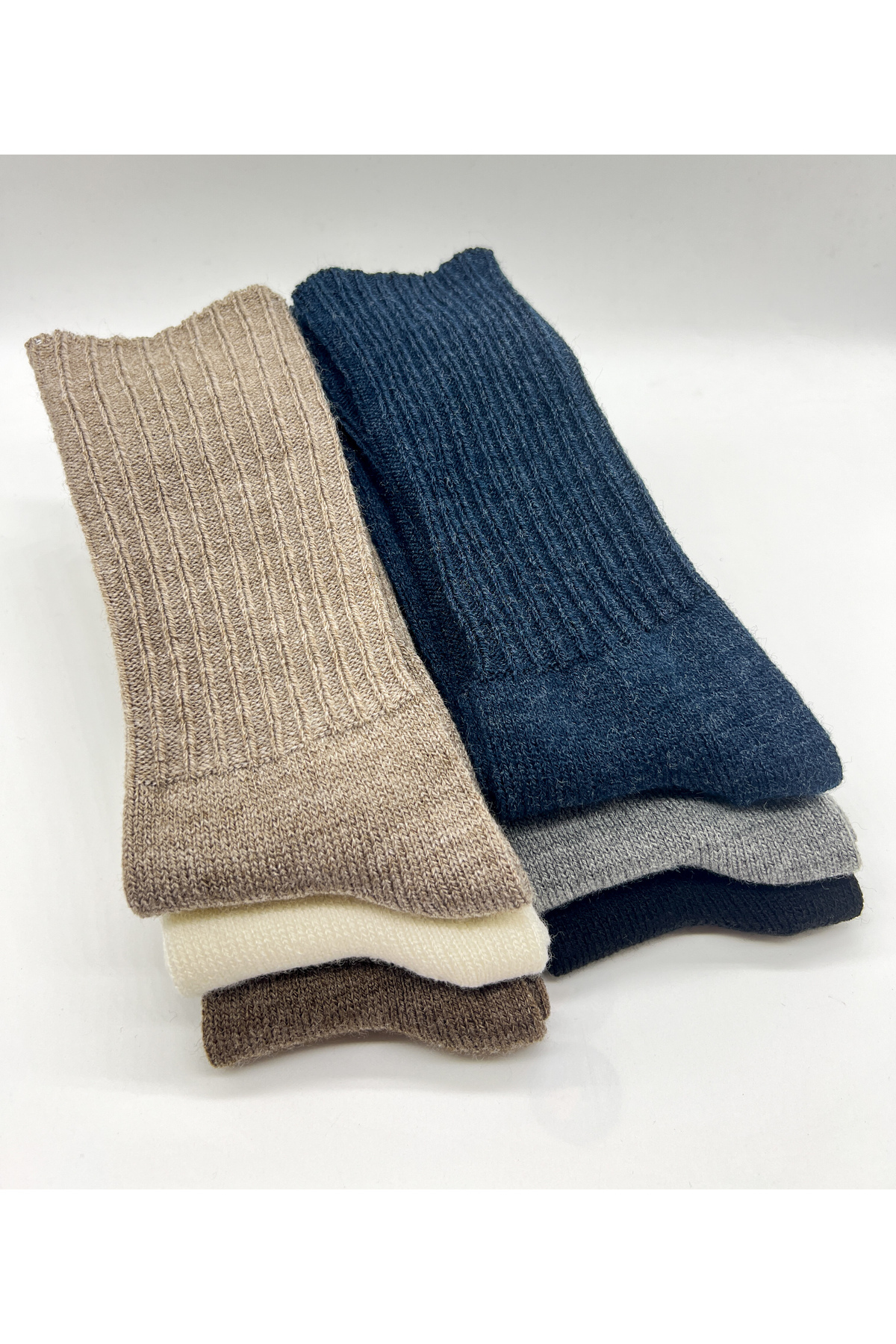 CİHO SOCKS 6 пар зимових жіночих вовняних легких і м'яких шкарпеток для сну Soft Touch