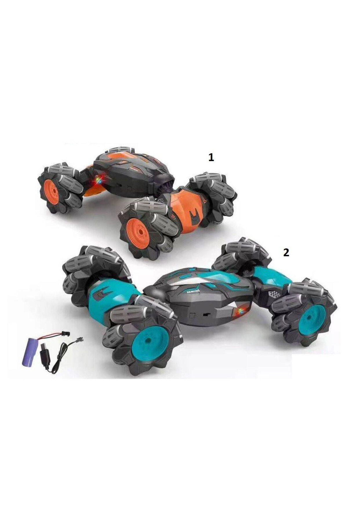 hediyecik Rc Twıst Car Uzaktan Kumandalı Akrobat Araba 360 Derece