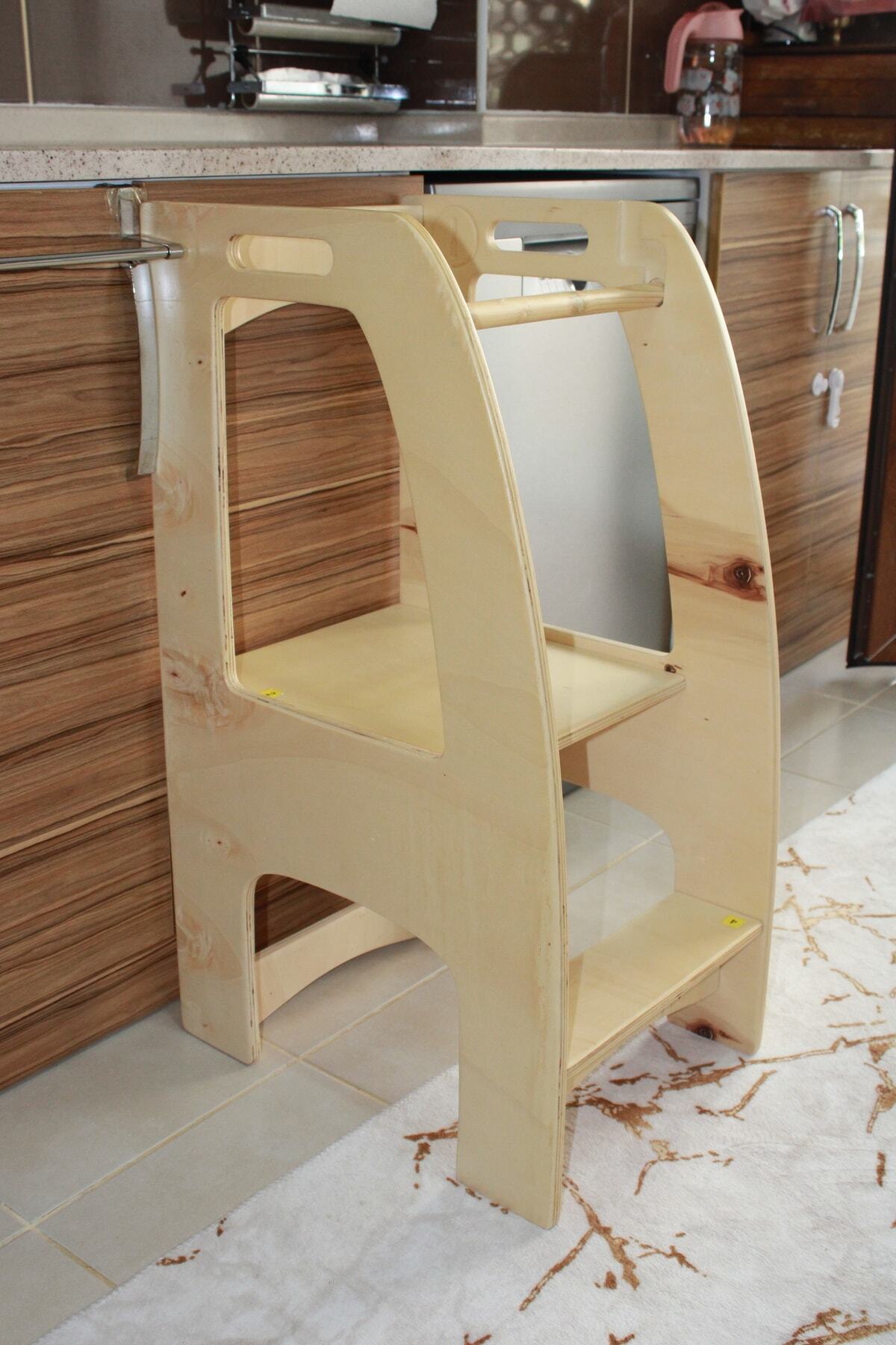 wudie Ahşap Montessori Öğrenme Kulesi / 2-6 Yaş / fotoğrafı 6 (önizleme)