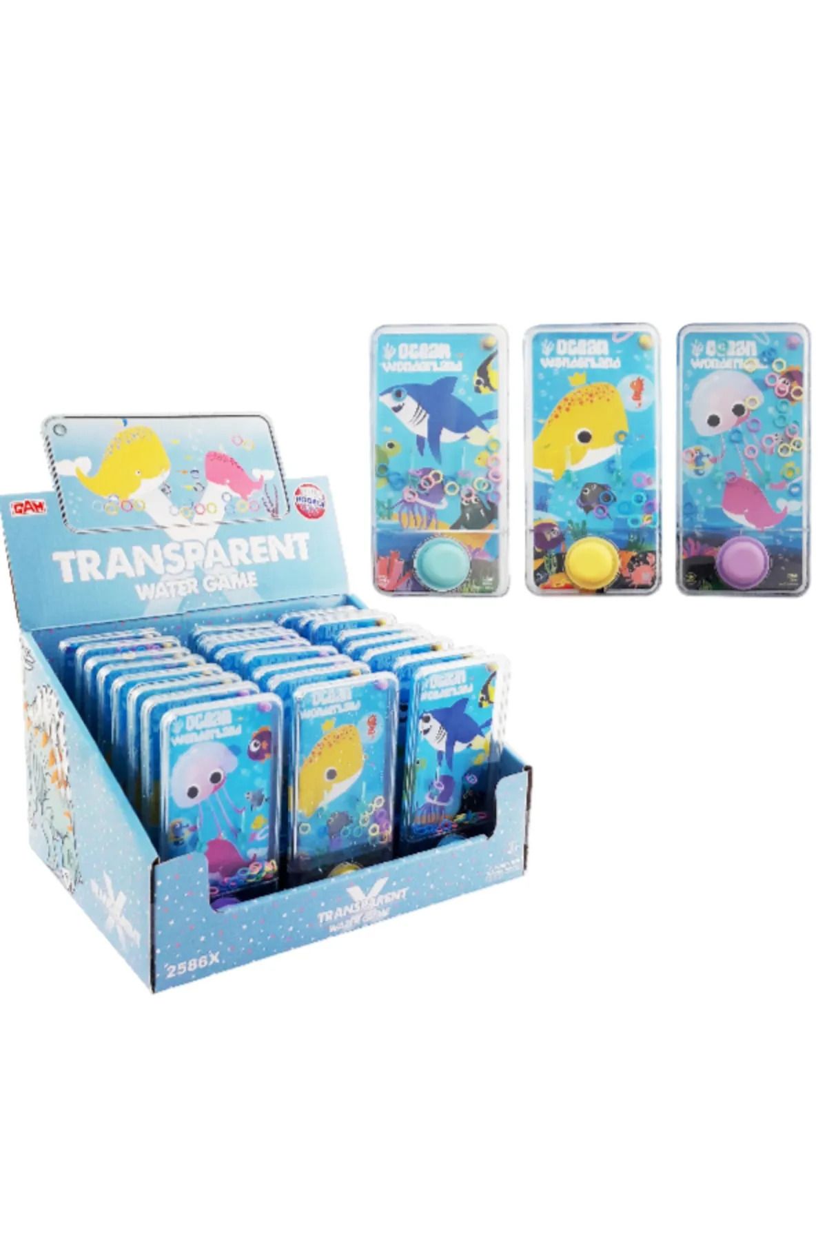 Ayver-Toy Ocean Themed Water Ring Passing Game - Transparent Water Game 3