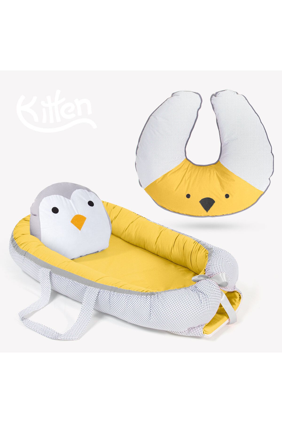 Kiwi Kitten Babynest, подушка для грудного вскармливания Sleeping Companion KW-5070