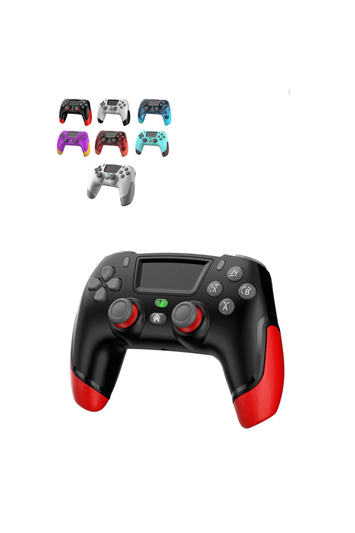 Kablosuz Oyun Konsolu Gamepad Bluetooth Joystick Android Tv Switch İos Ps4 Ps3 Pc Uyumlu Titreşimli 7
