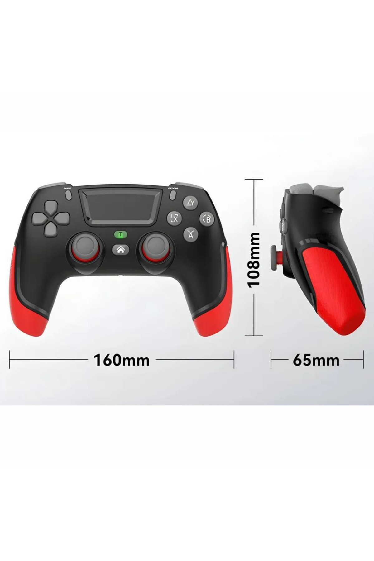 Kablosuz Oyun Konsolu Gamepad Bluetooth Joystick Android Tv Switch İos Ps4 Ps3 Pc Uyumlu Titreşimli 2