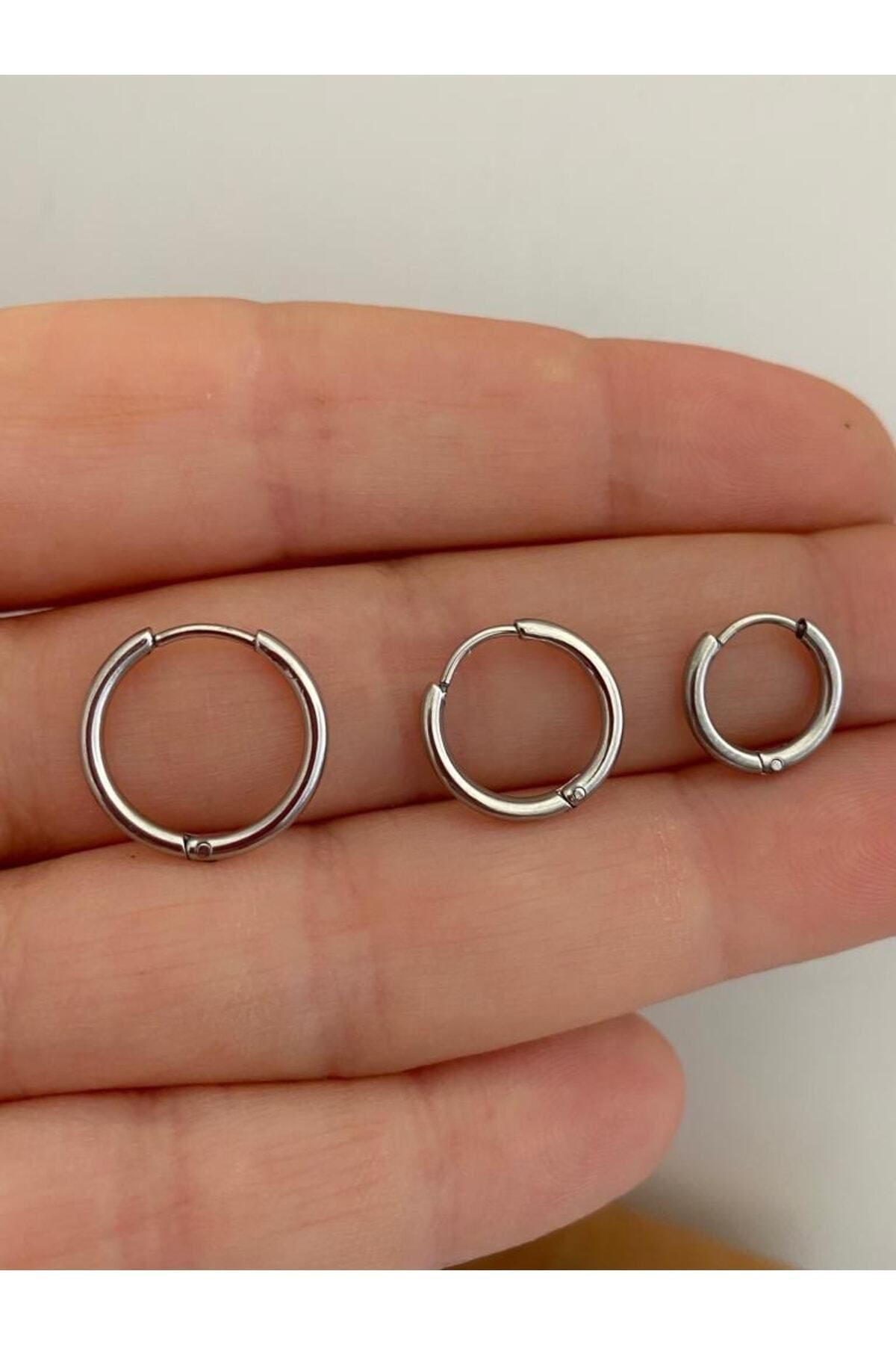 Small hoop shop earring set