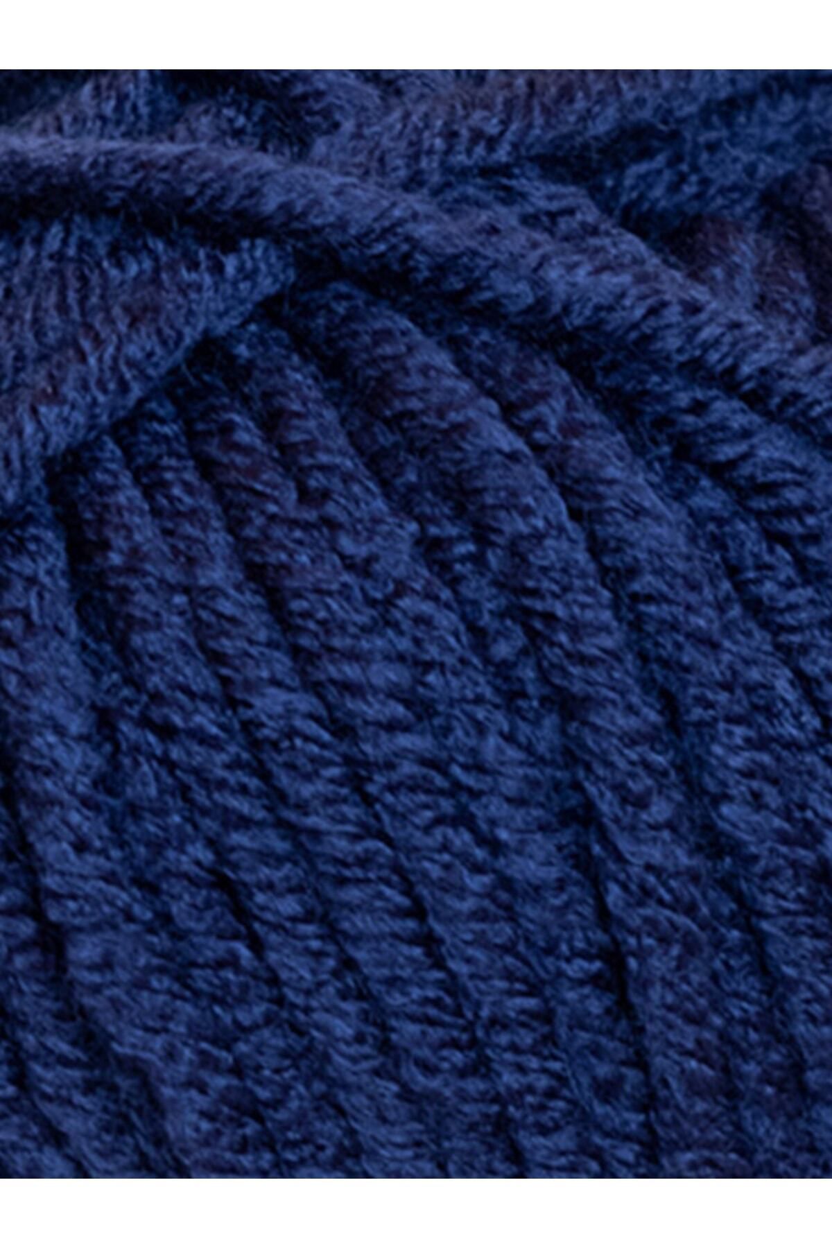 LaVita Yarn Gold Thick Winter Hand Knitting Yarn Taka Yarn 9818 dark blue