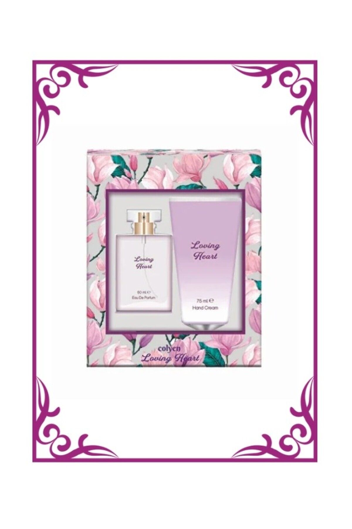 Loving Heart 50 ml Edp & Cream Set 75 ml Colyen
