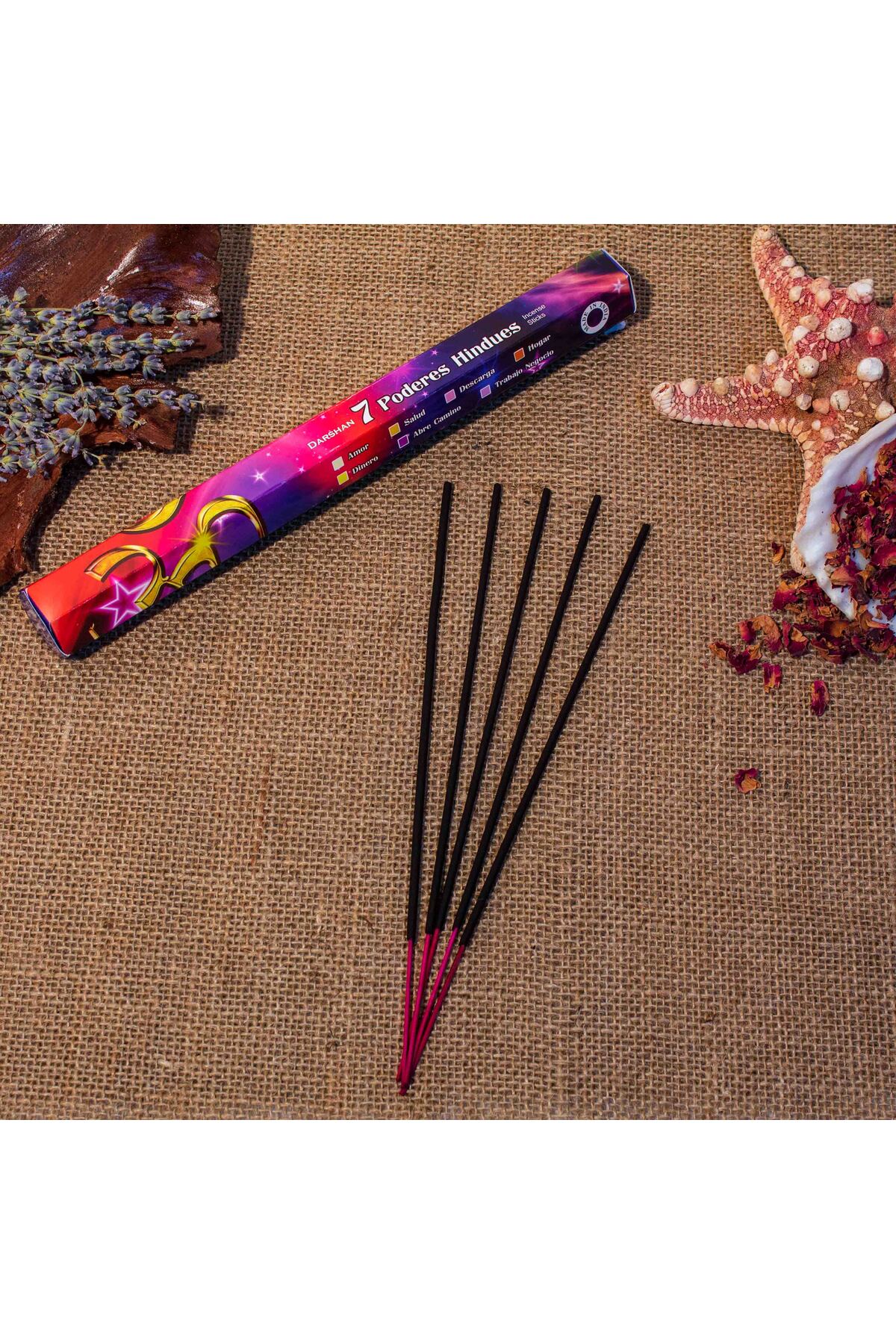 Darshan 7 Powers Hindus Hexa 20 Pcs Stick Incense