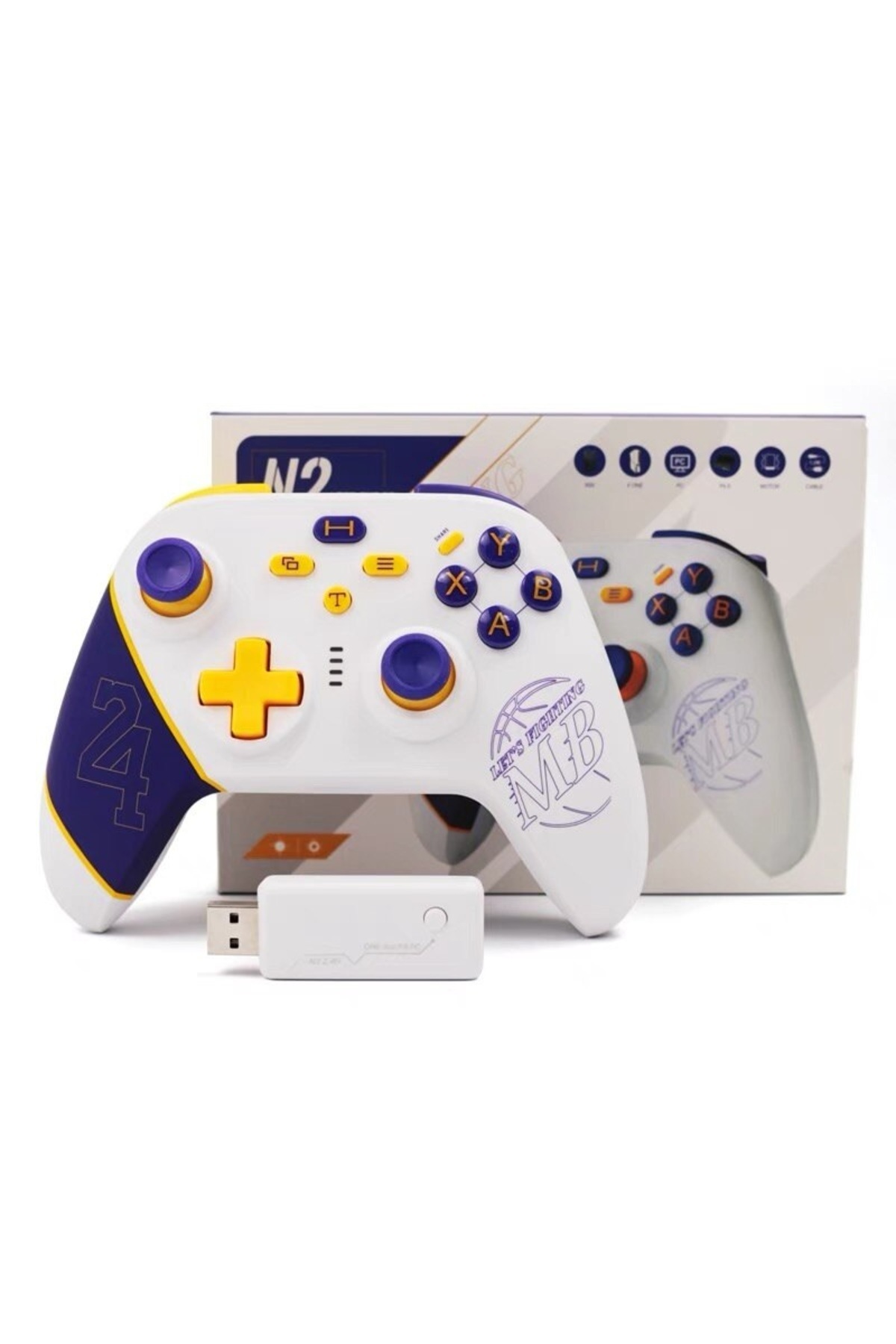 N2 Pc/ps3 2.4ghz Kablosuz Wireless Oyuncu Kolu 4