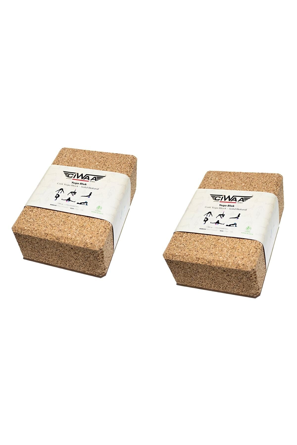 CIWAA Mantar Yoga Blok 2'li Set