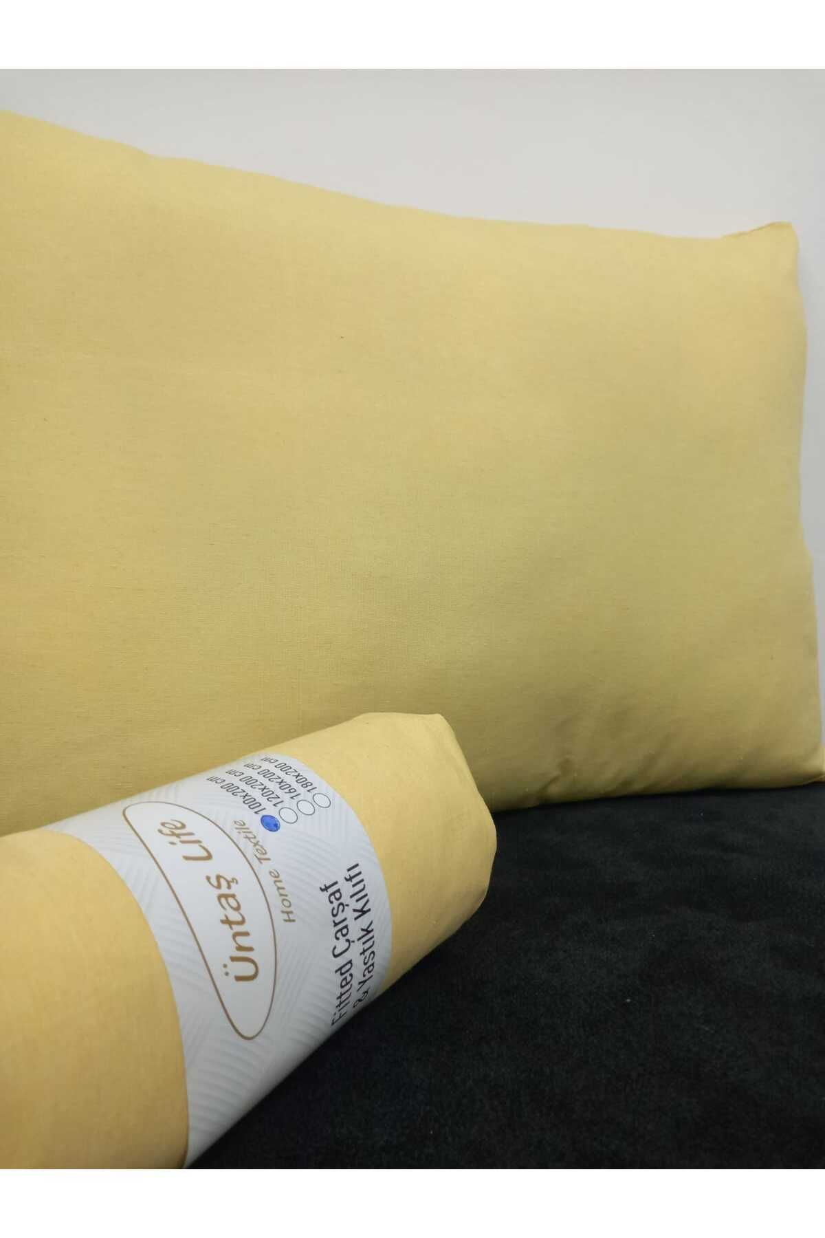 üntaş Unitas Serenat Singola Persoane 100x200 Culoare Unie Elastic Și Fat De Perna 1 Buc. - 100 x 200