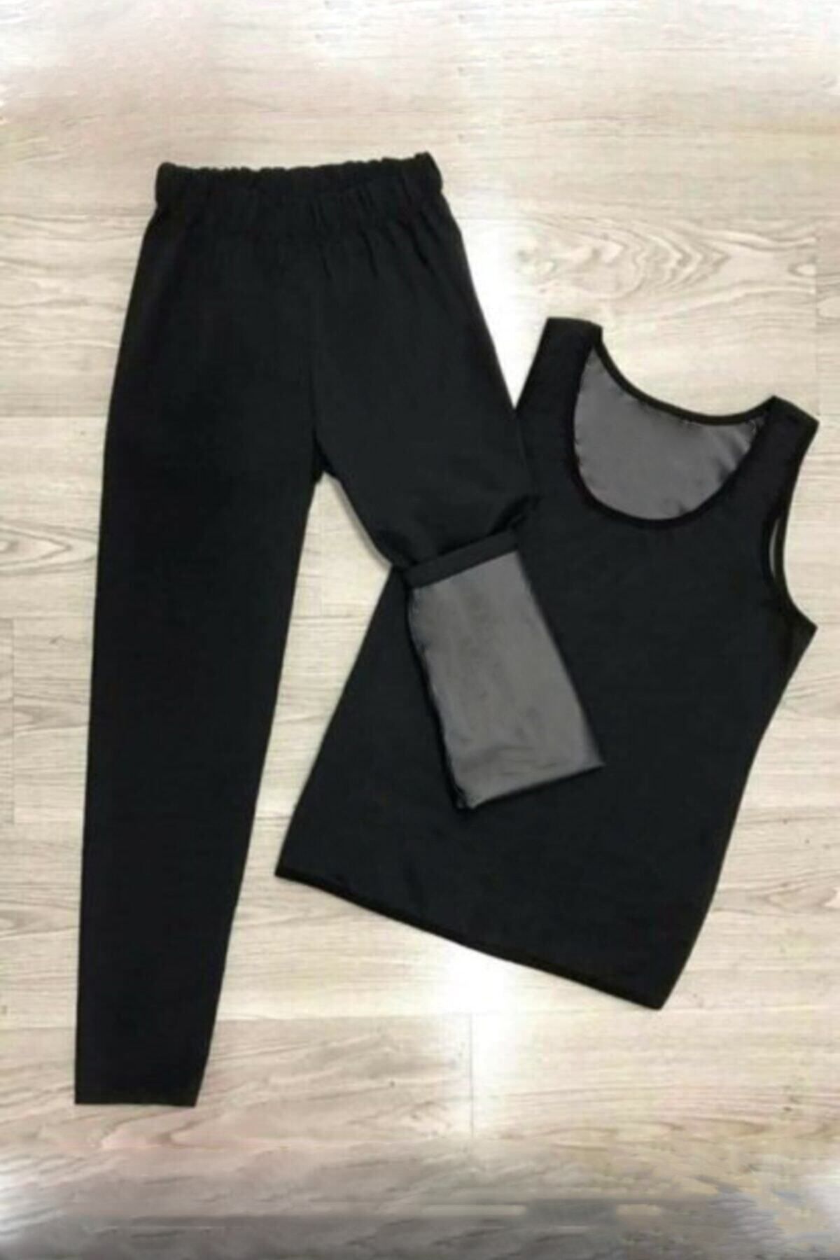 P&W Polo Women Thermal Clothing & Underwear - Black - Polyester - Trendyol