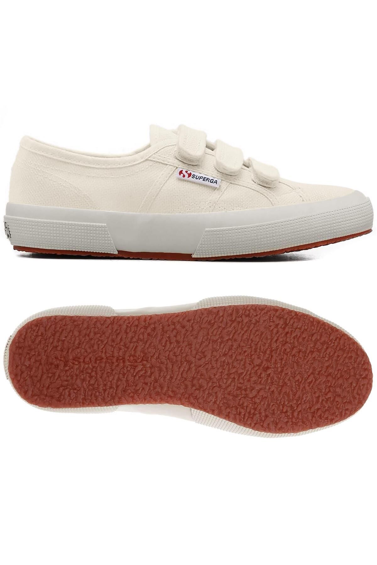 کفش کتانی بژ یونیسکس 2750-Cot3strapu Superga