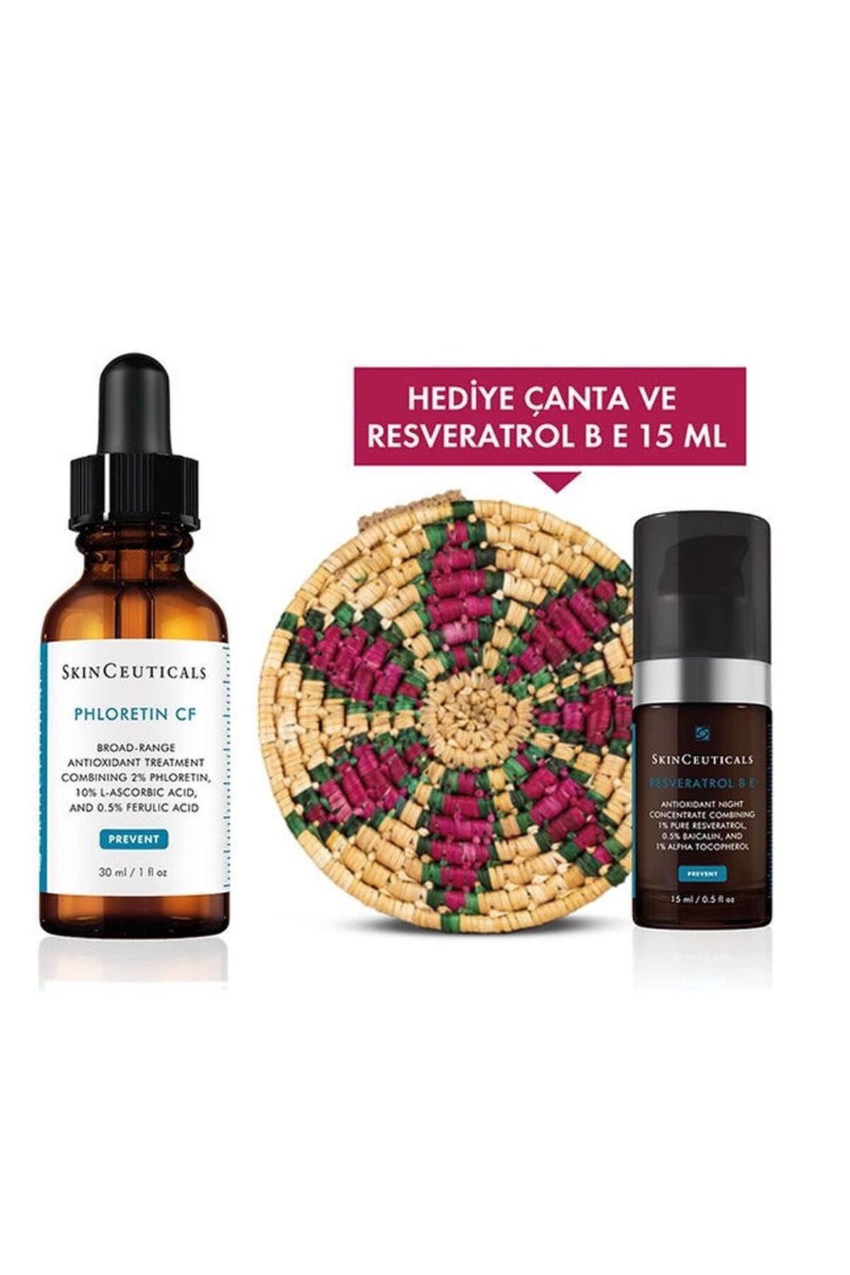 Skinceuticals Флоретин+Ресвератрол 15 мл+Пакет VTR09200014