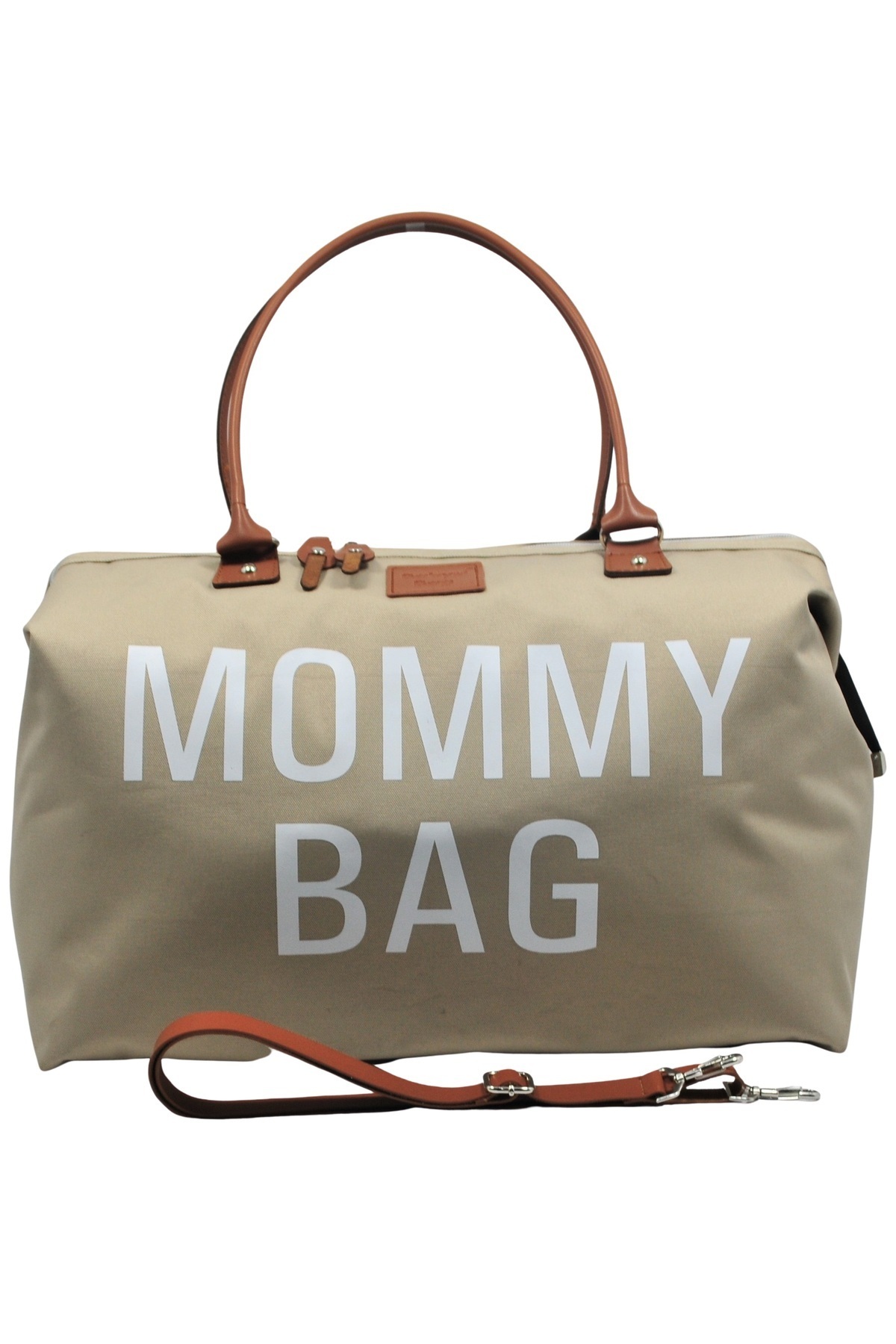 Babysi Mommy Bag Exclusive Tasarım 3 Lü Set Bej Baby Anne Bebek Bakım Ve Kadın Çantası fotoğrafı 3 (önizleme)