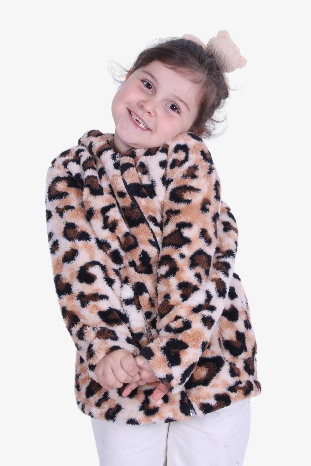 Kids leopard hotsell print jacket