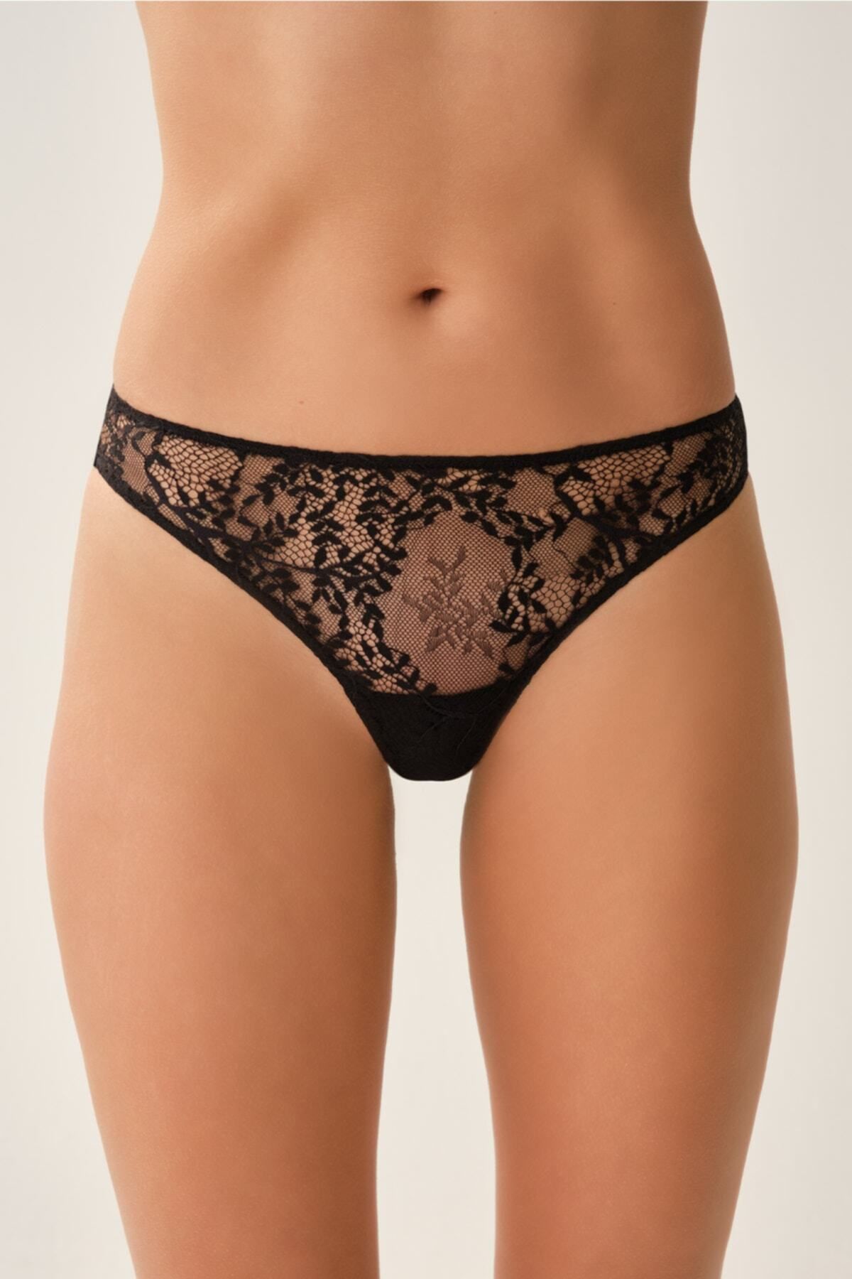 Dagi-Black Lace String 5