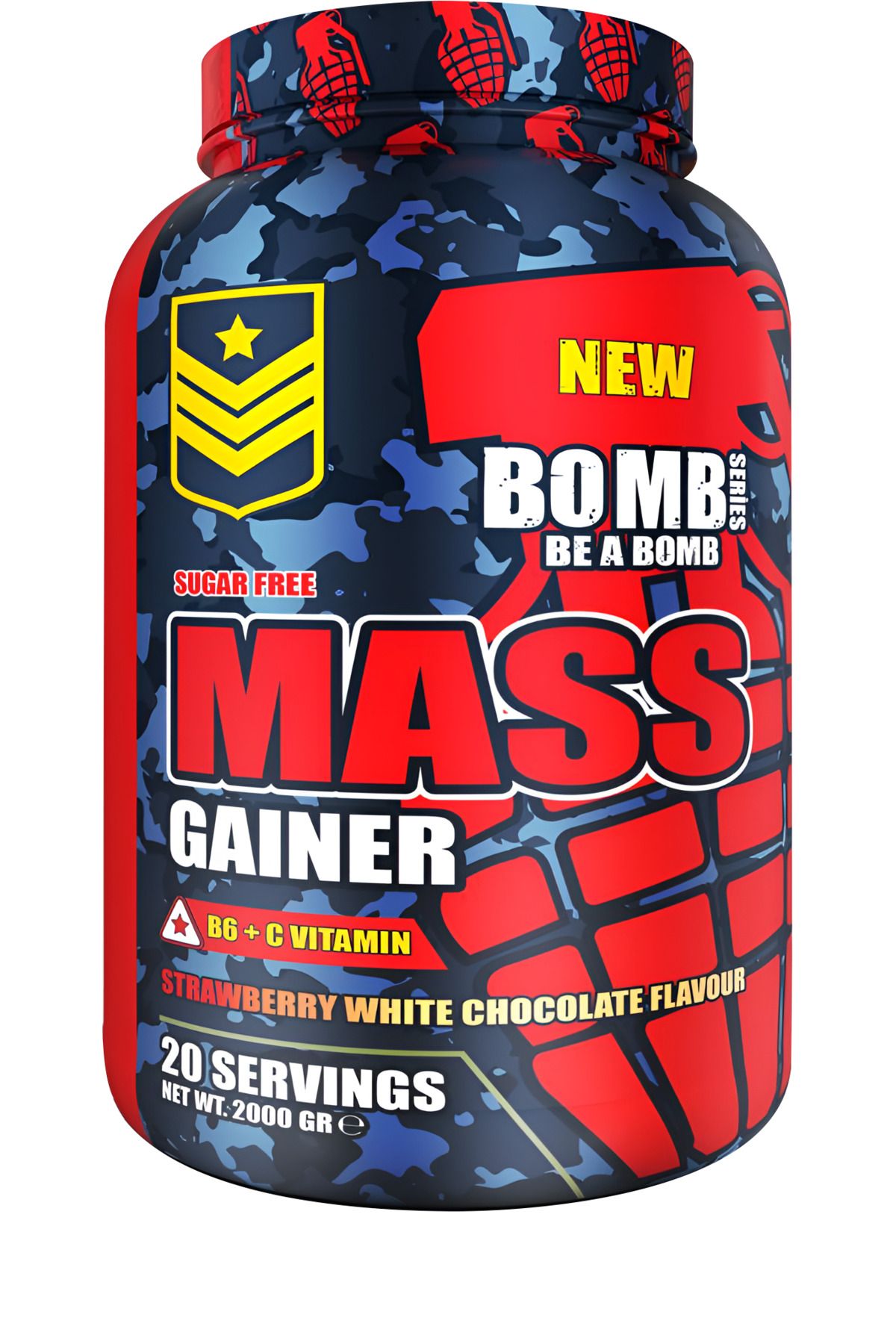 Bomb SERIES MASS GAİNER 2000 GR ( BÜSKÜVİ )